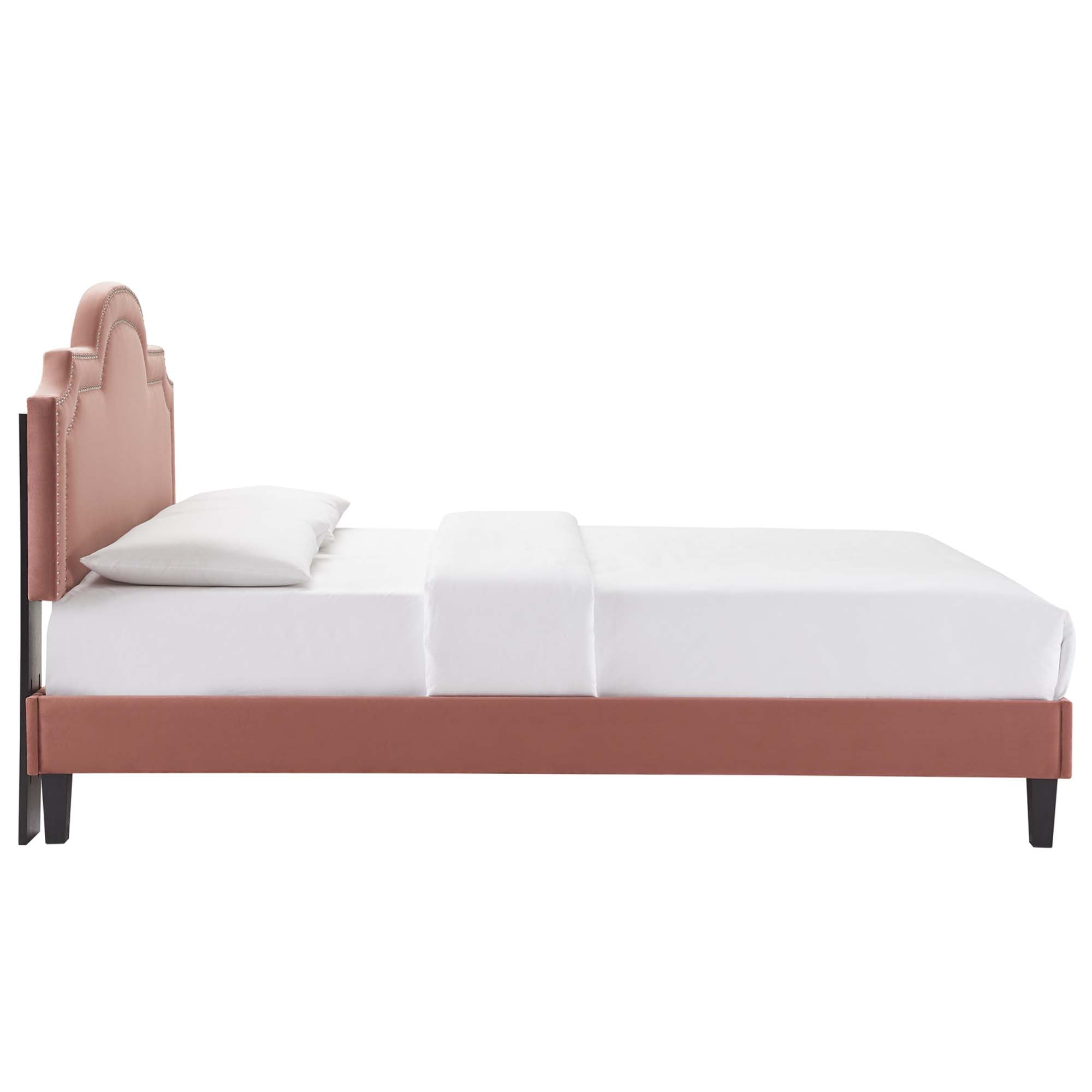 Aviana Performance Velvet Twin Bed