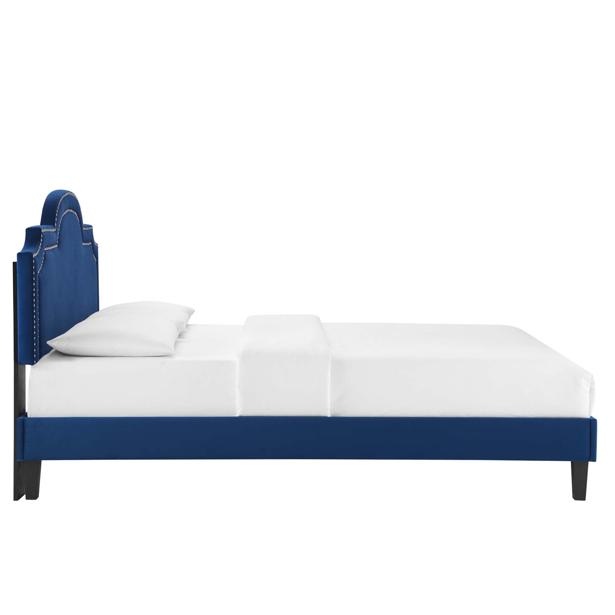 Aviana Performance Velvet Twin Bed