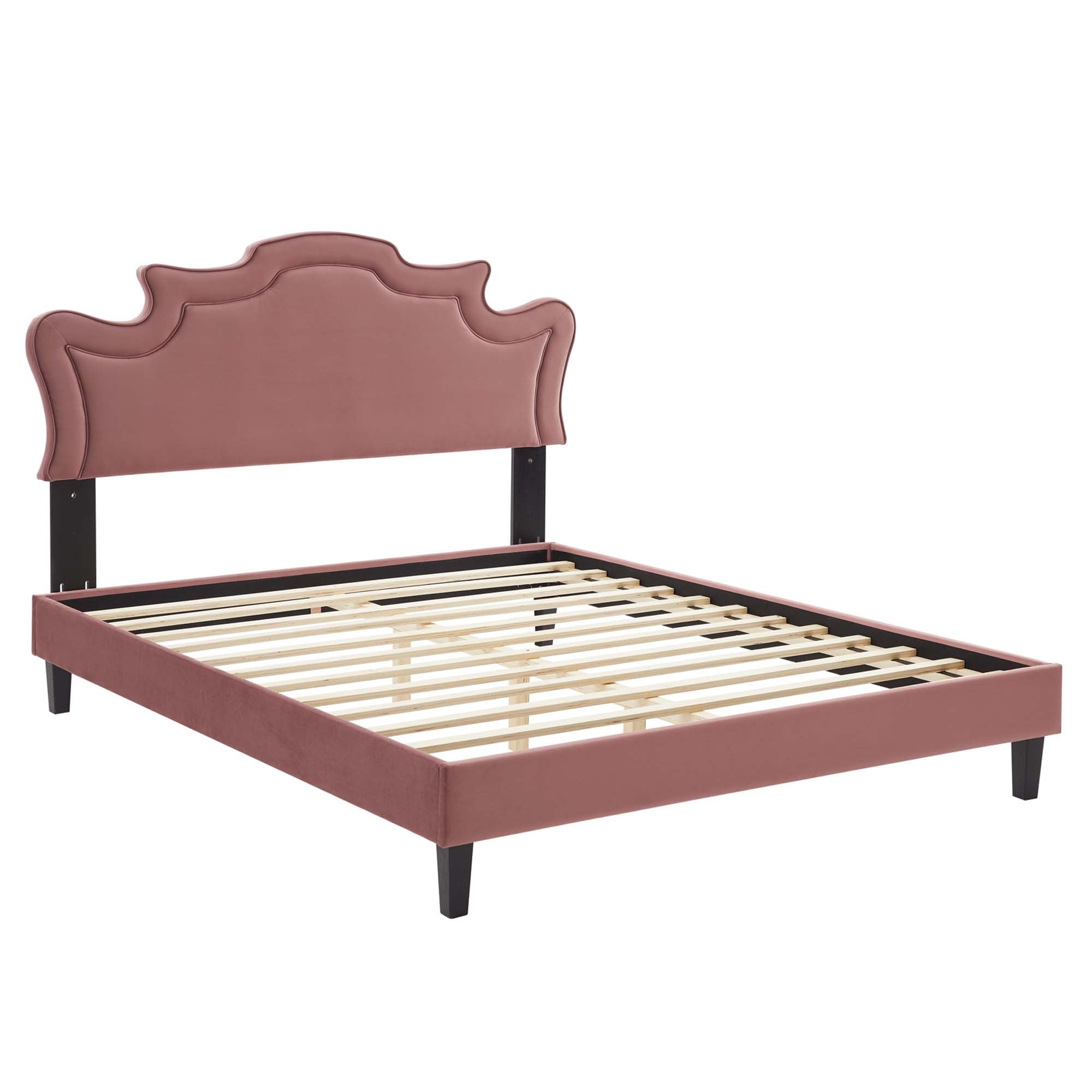 Neena Performance Velvet Twin Bed