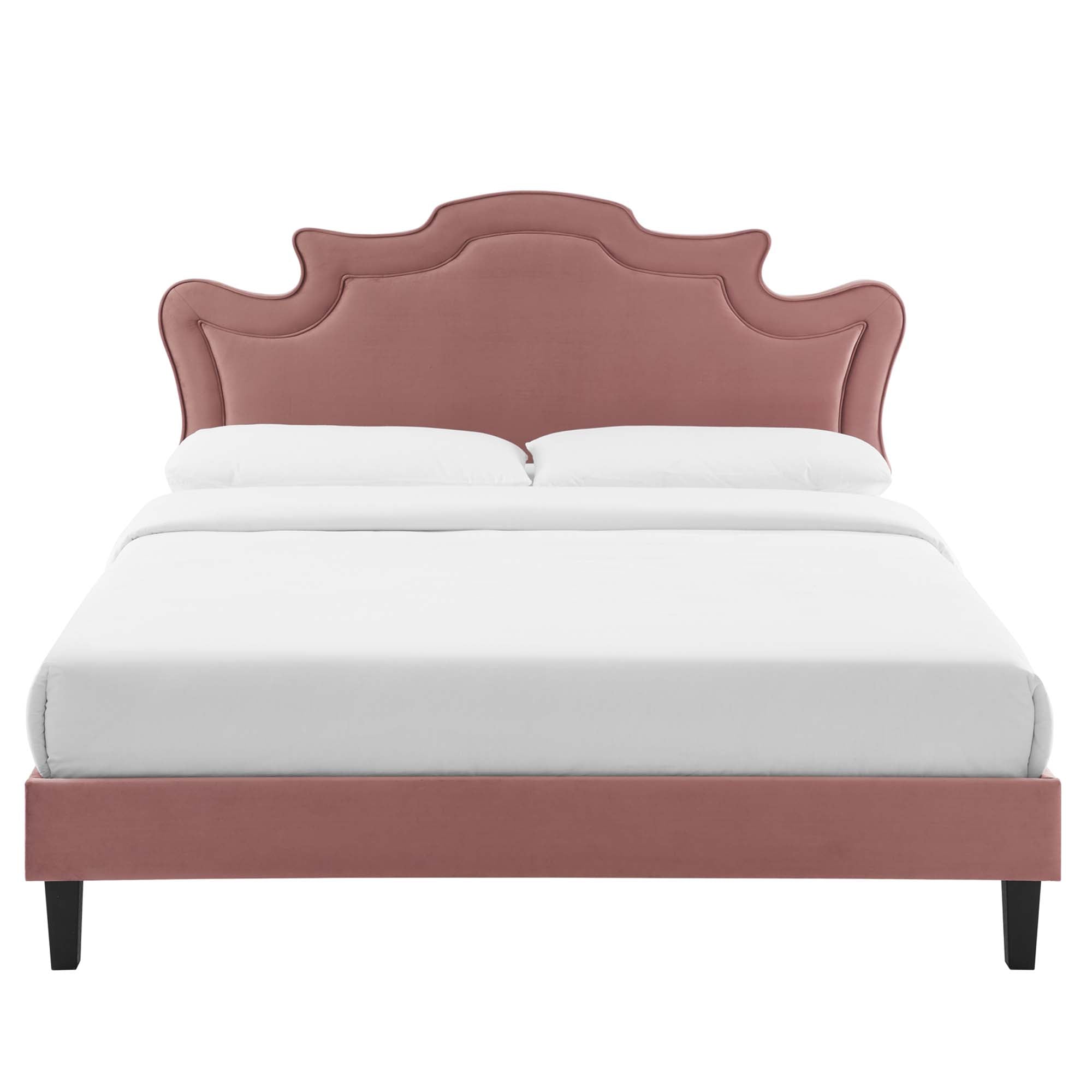 Neena Performance Velvet Twin Bed