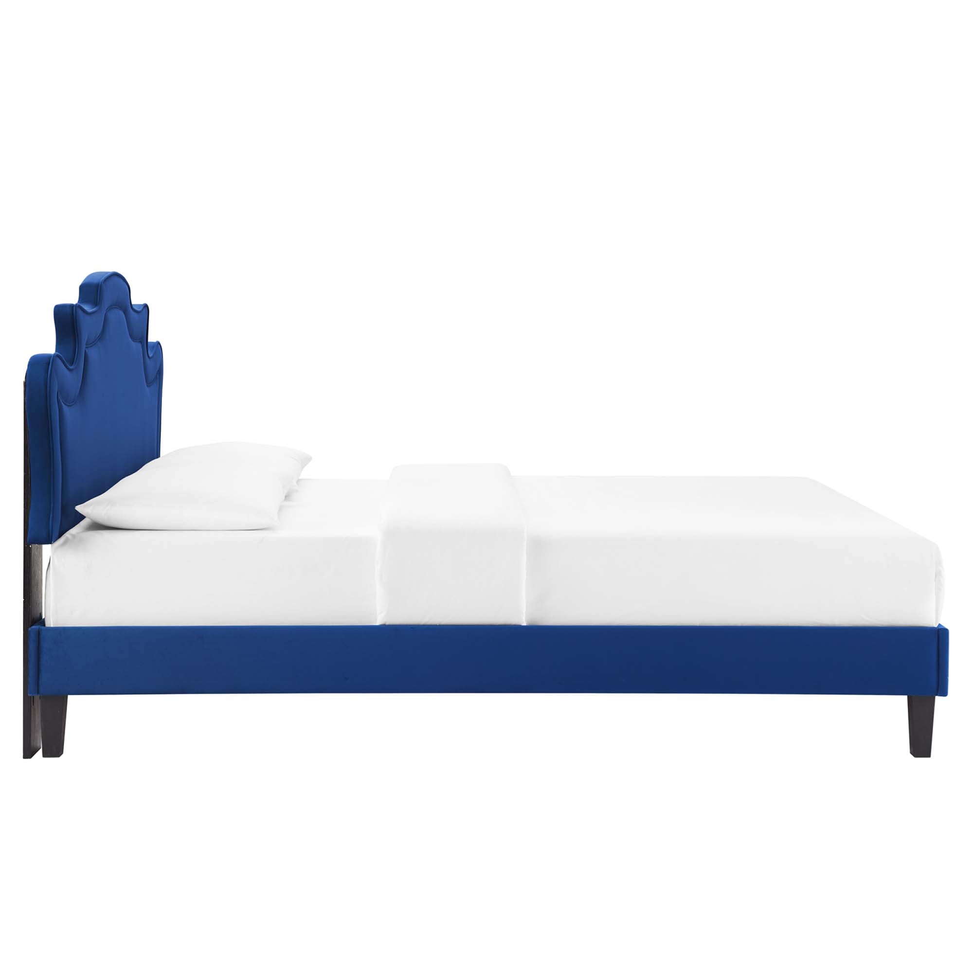 Neena Performance Velvet Twin Bed