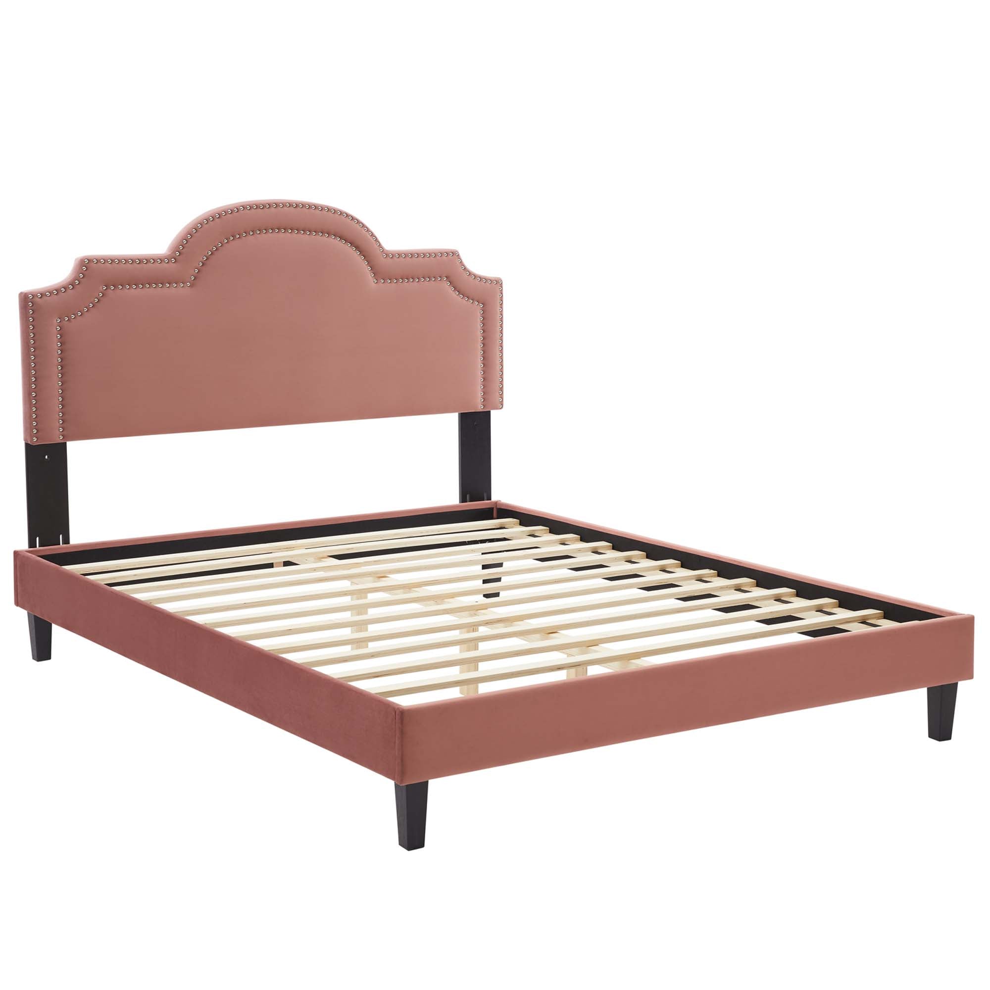 Aviana Performance Velvet Queen Bed