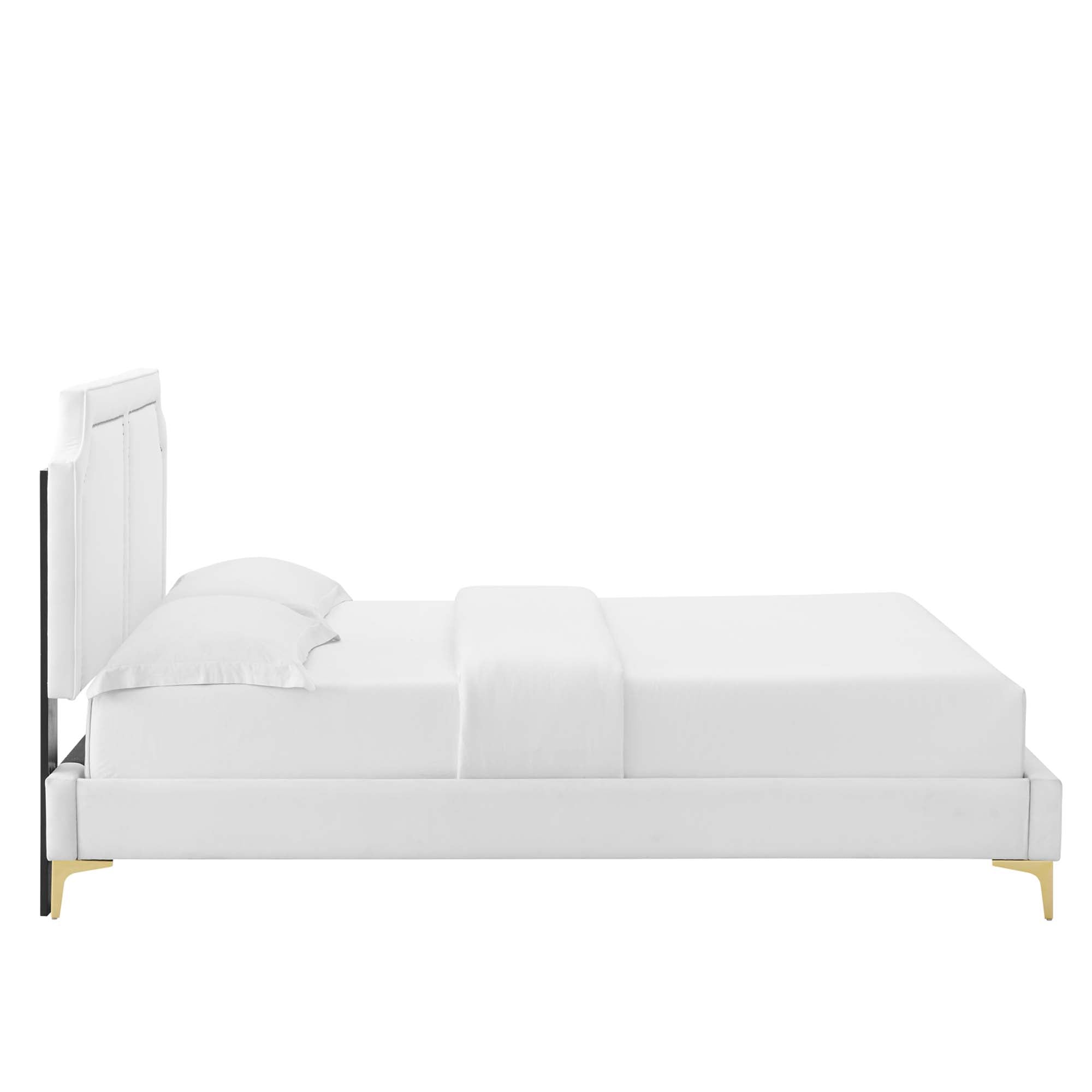 Novi Performance Velvet King Bed