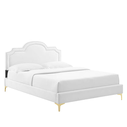 Aviana Performance Velvet King Bed