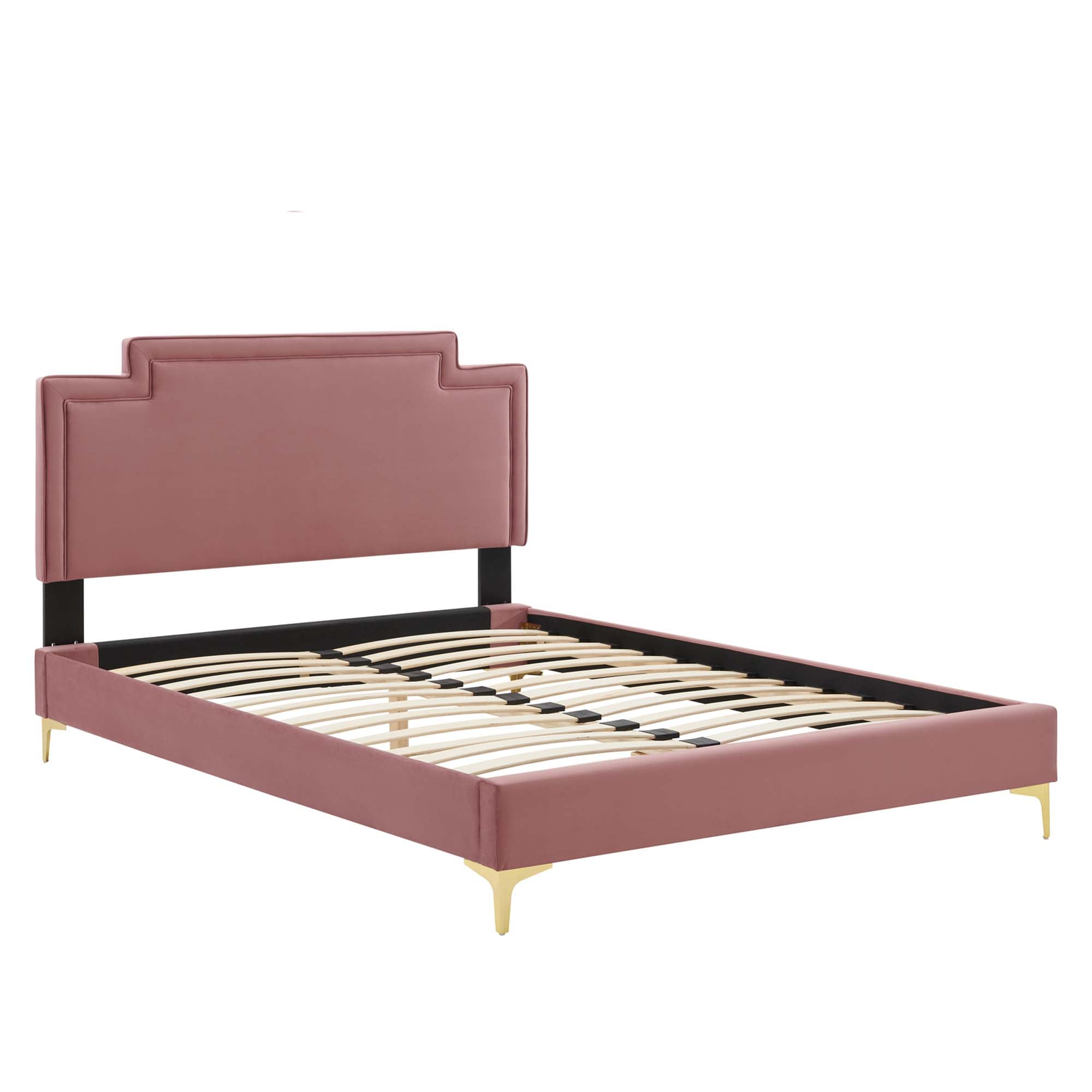 Liva Performance Velvet King Bed