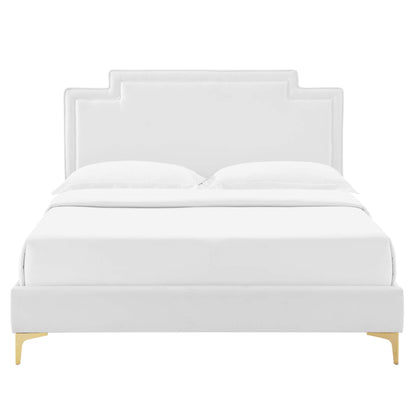 Liva Performance Velvet King Bed