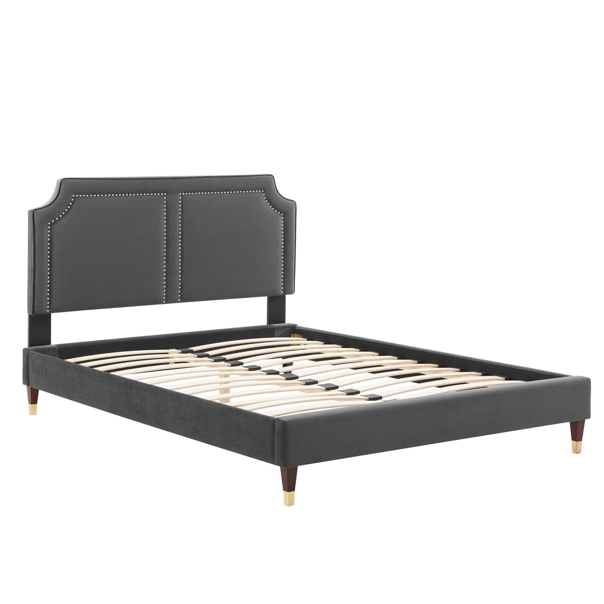 Novi Performance Velvet King Bed