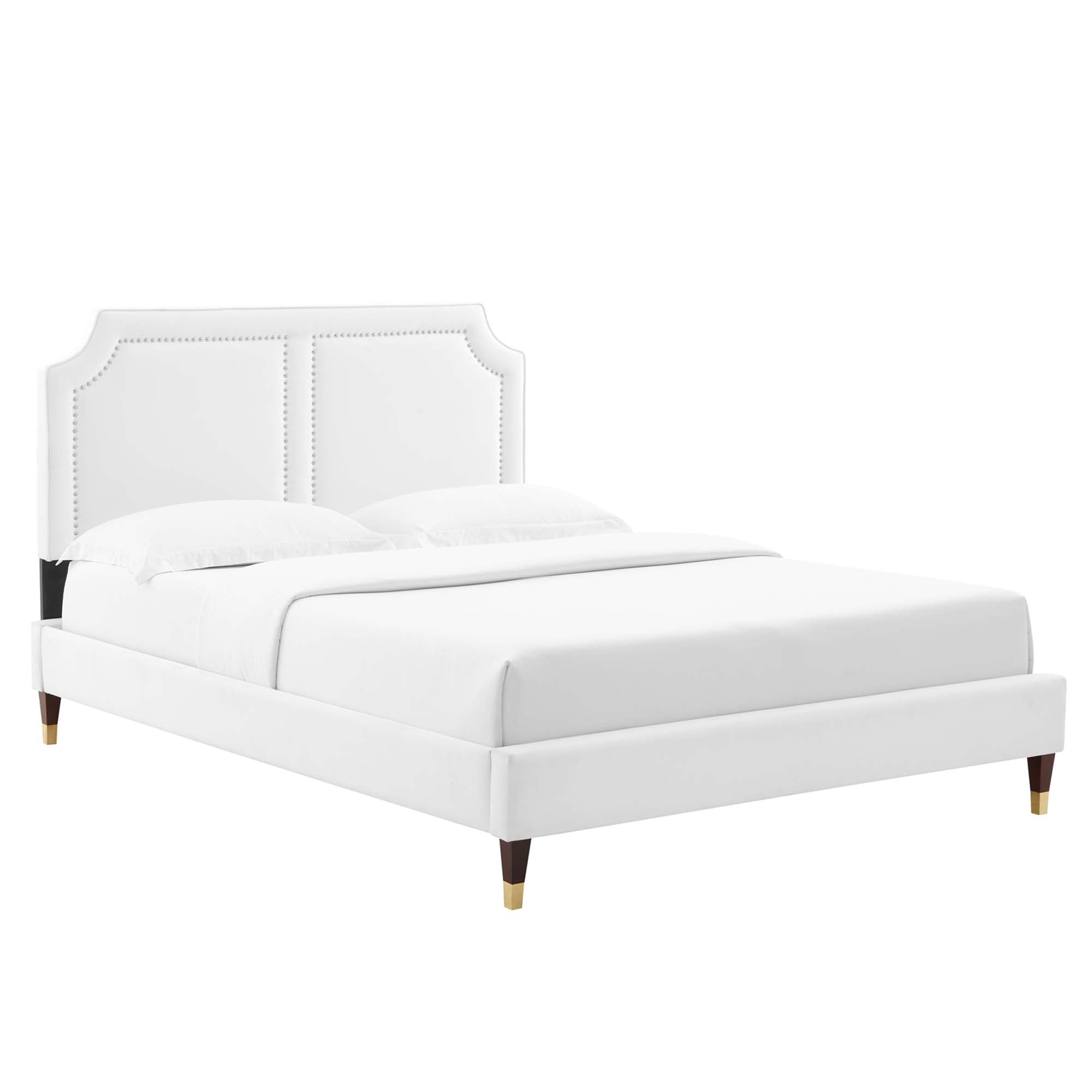 Novi Performance Velvet King Bed