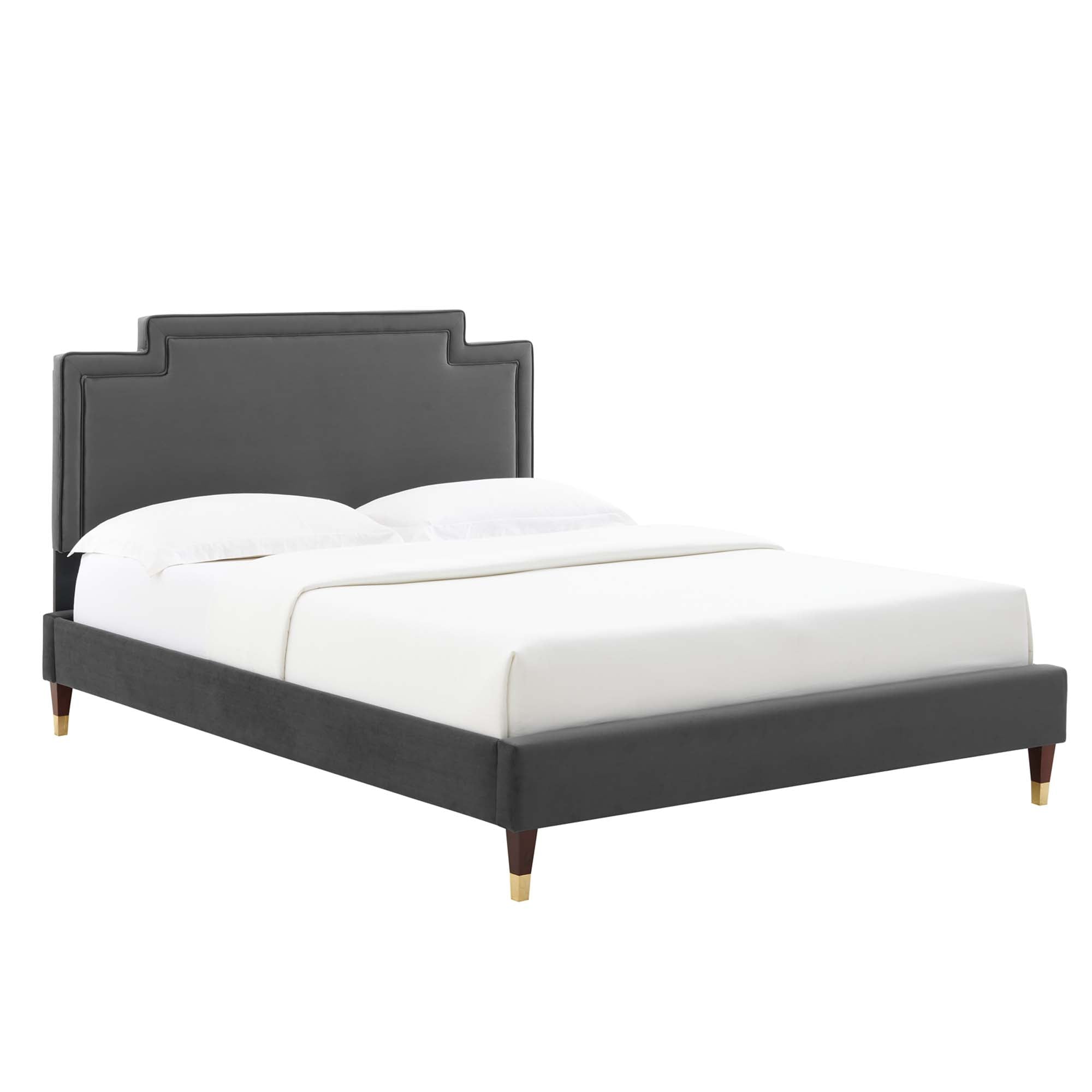 Liva Performance Velvet King Bed