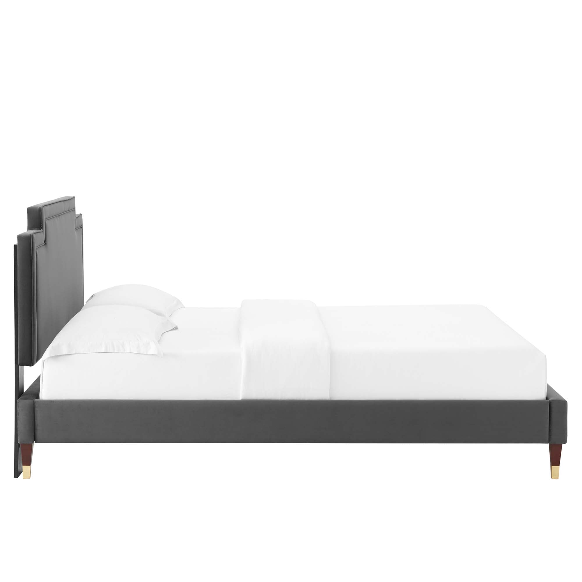 Liva Performance Velvet King Bed