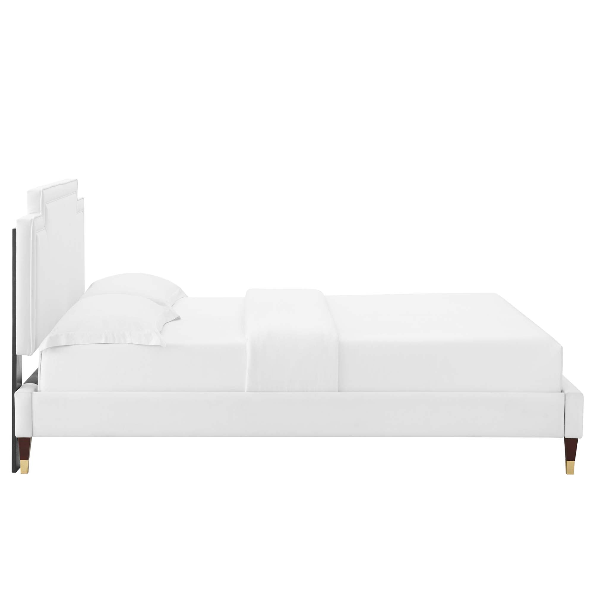 Liva Performance Velvet King Bed