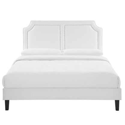 Novi Performance Velvet King Bed