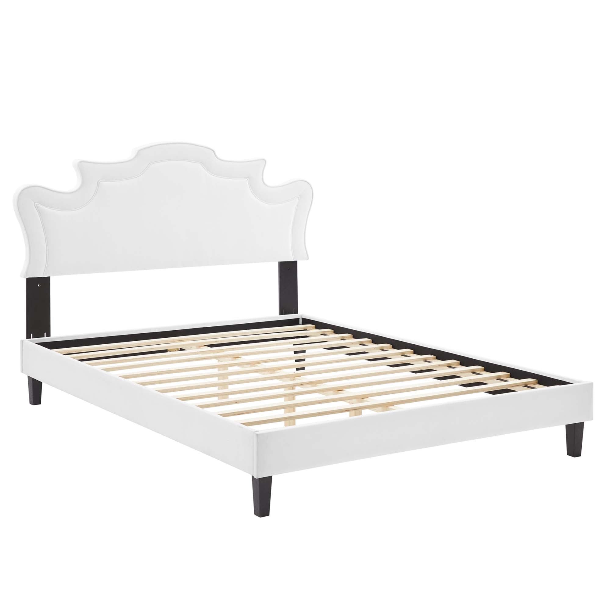 Neena Performance Velvet King Bed