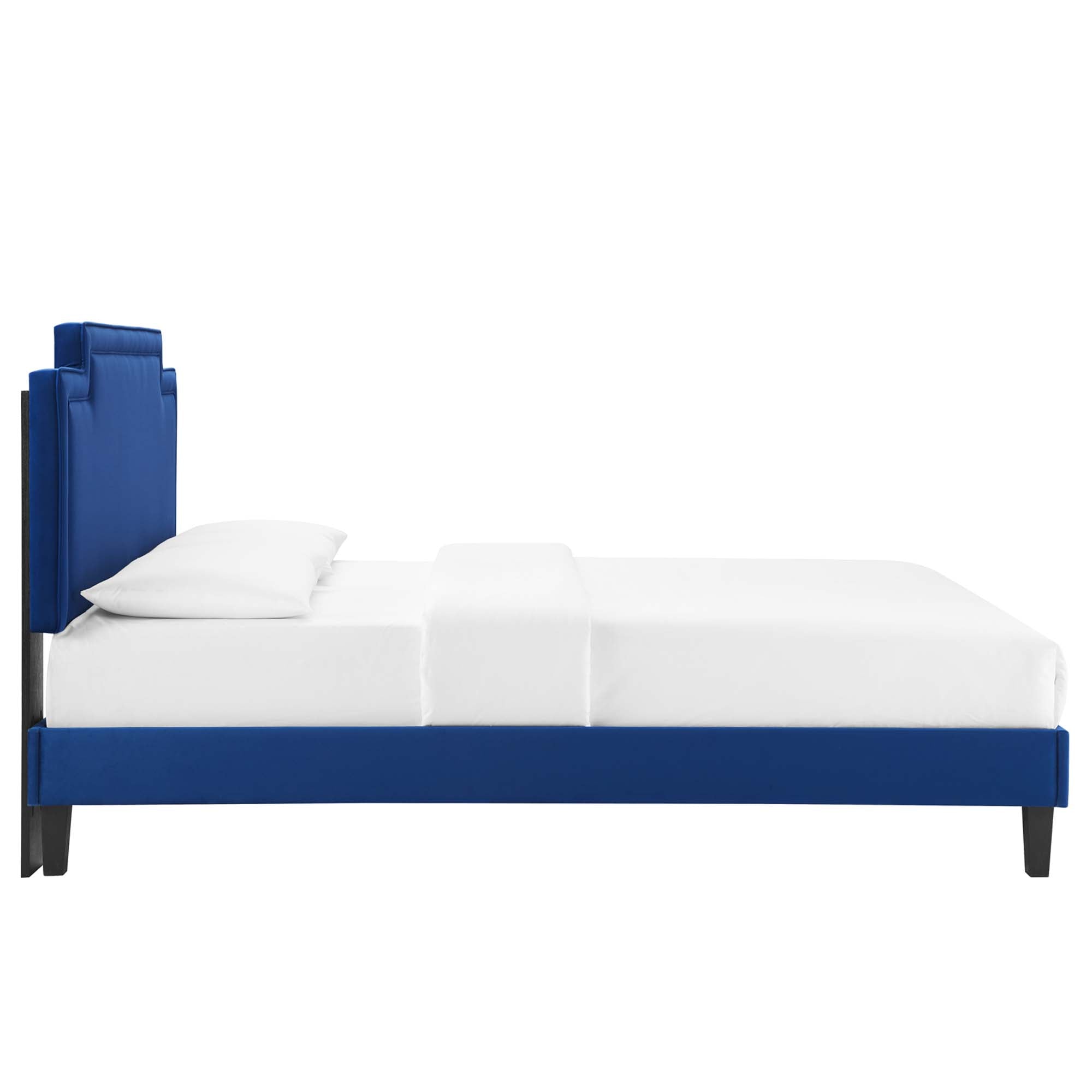 Liva Performance Velvet King Bed