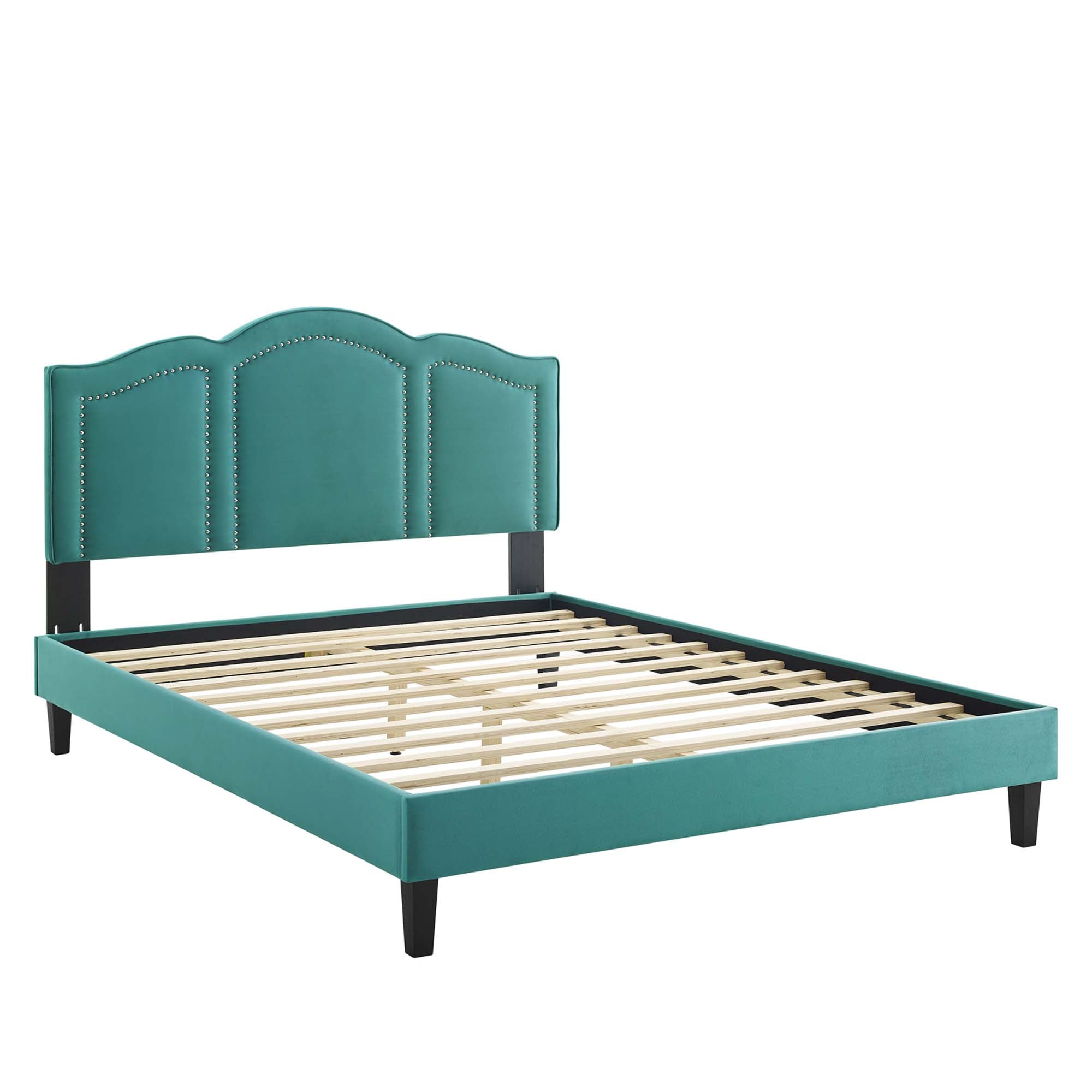 Emerson Performance Velvet Full Platform Bed