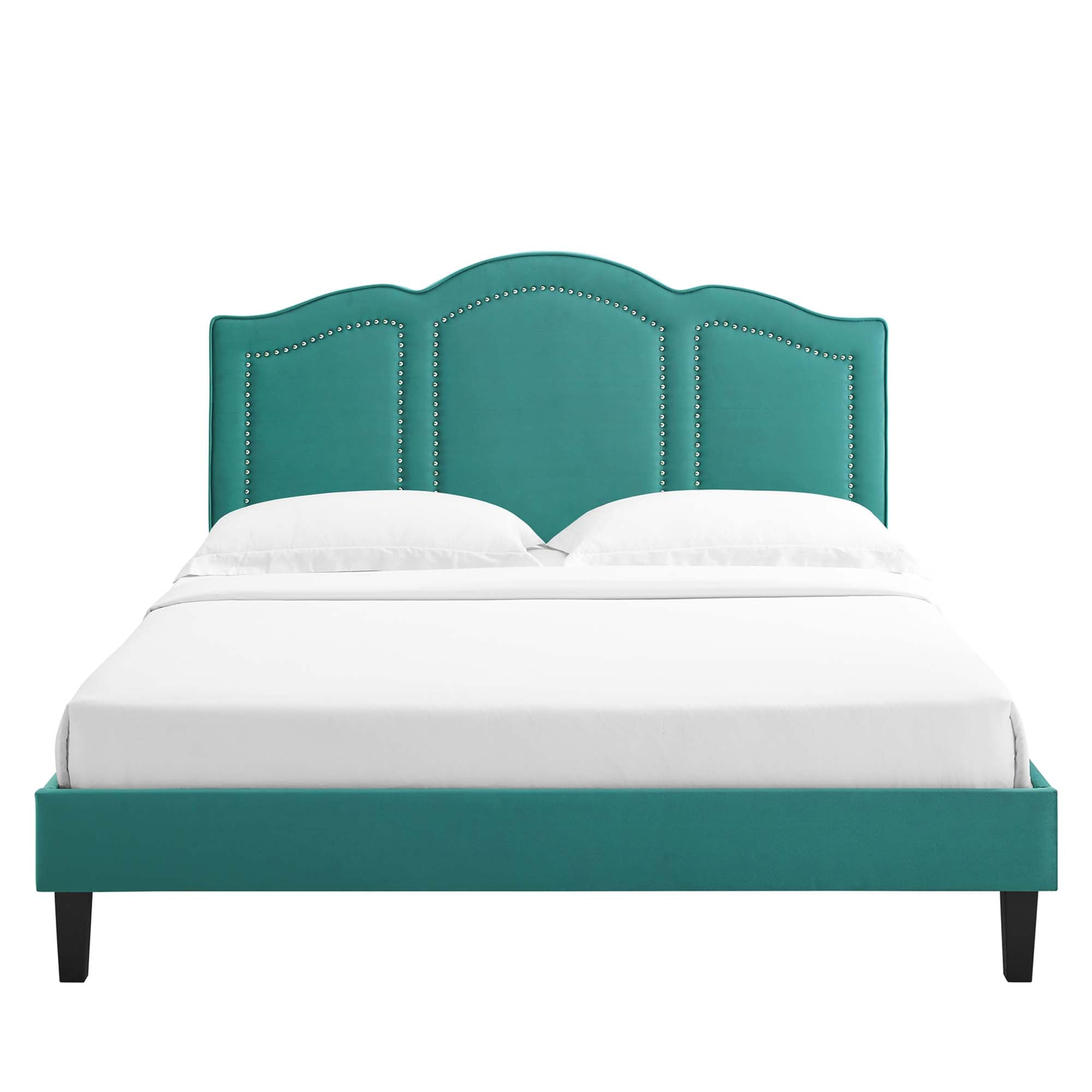 Emerson Performance Velvet Full Platform Bed