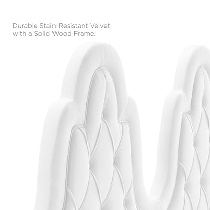 Alexandria Tufted Performance Velvet King Platform Bed