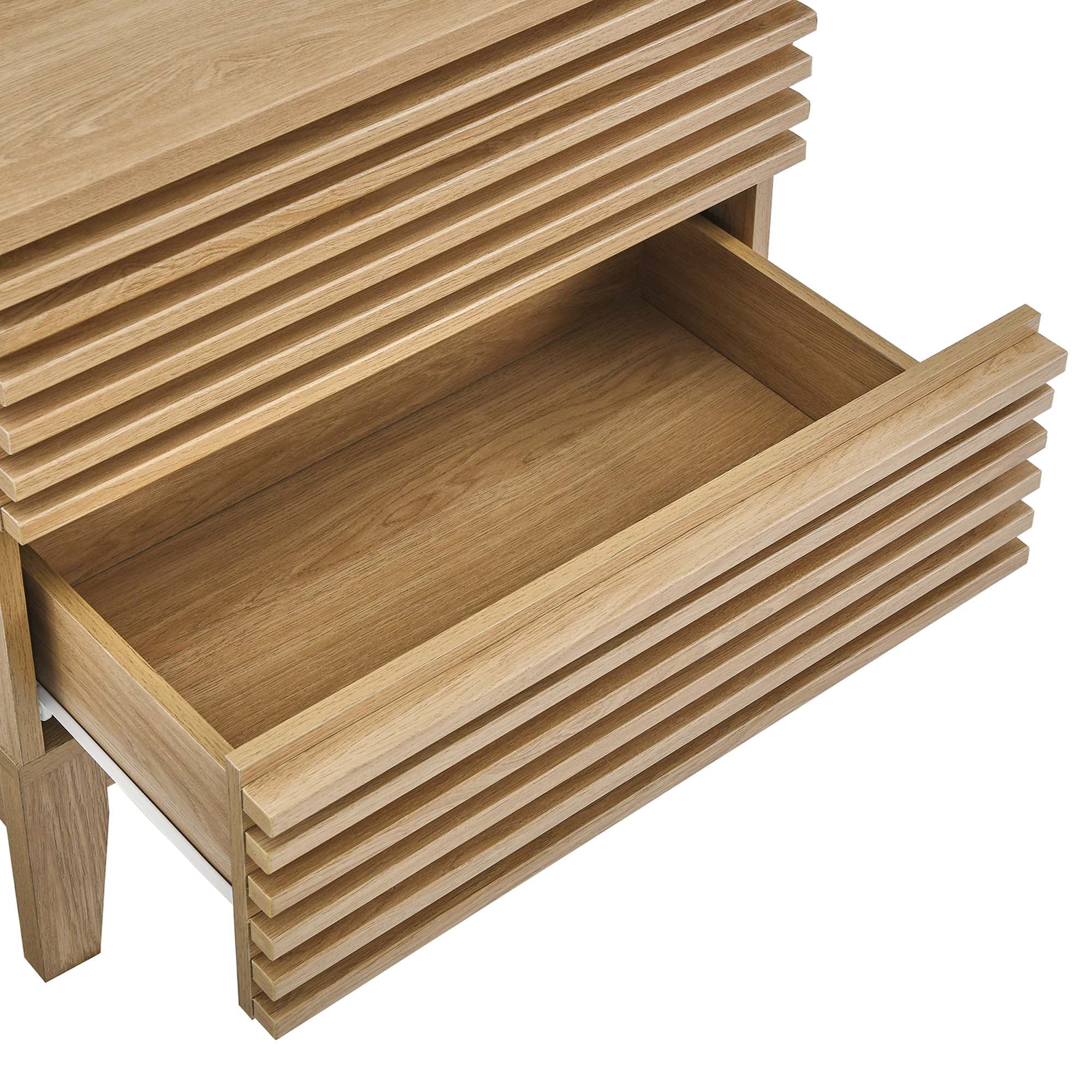 Render Two-Drawer Nightstand