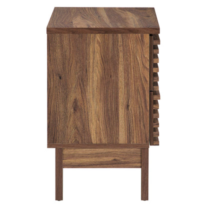 Render Two-Drawer Nightstand
