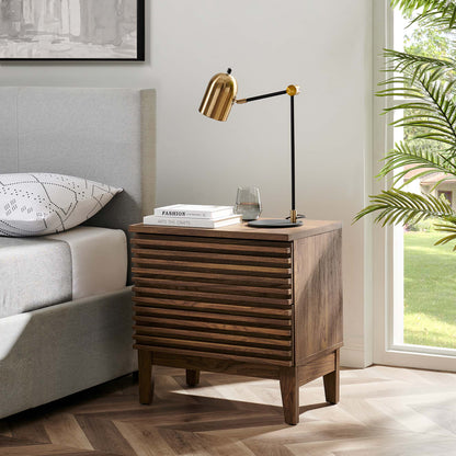 Render Two-Drawer Nightstand