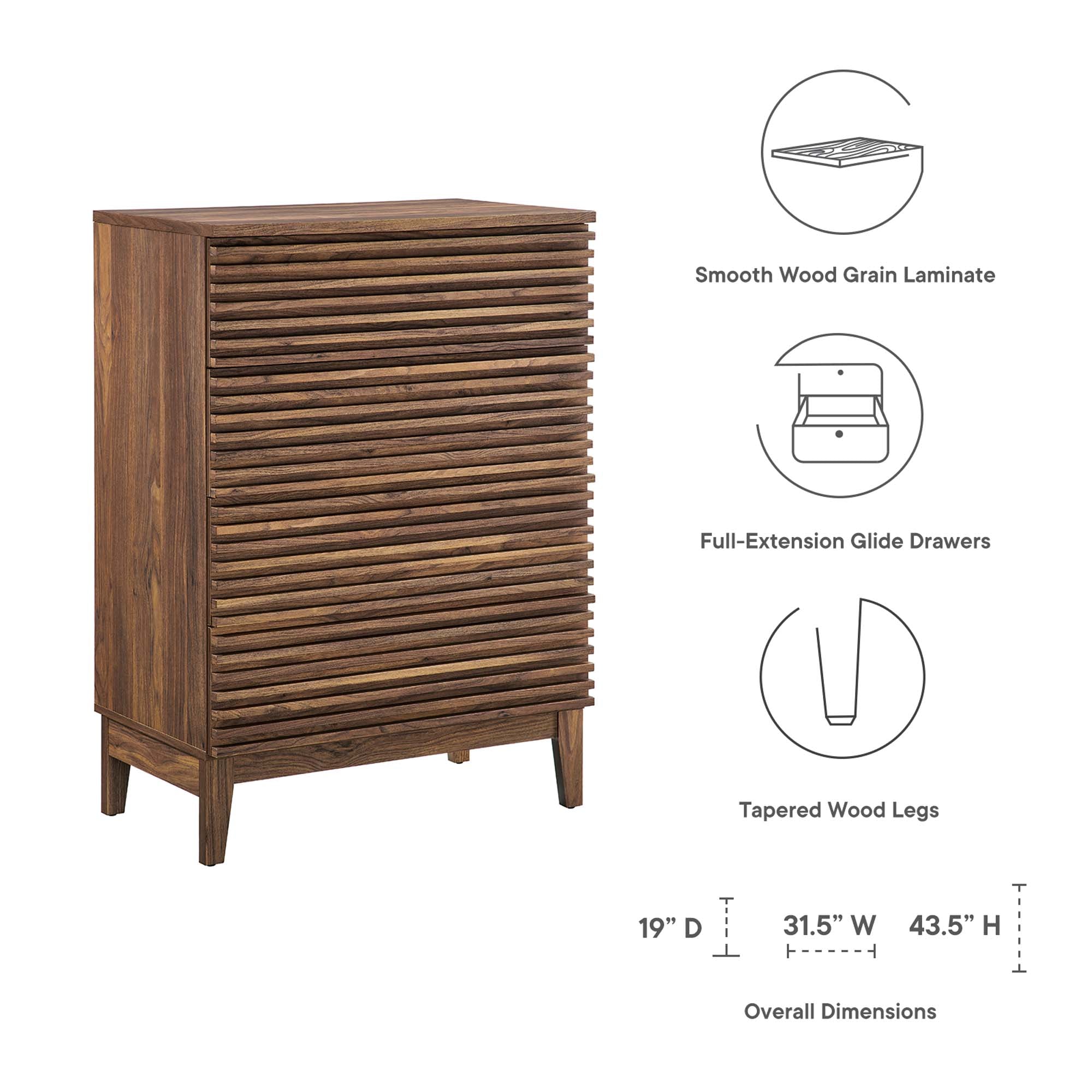 Render 4-Drawer Dresser Chest