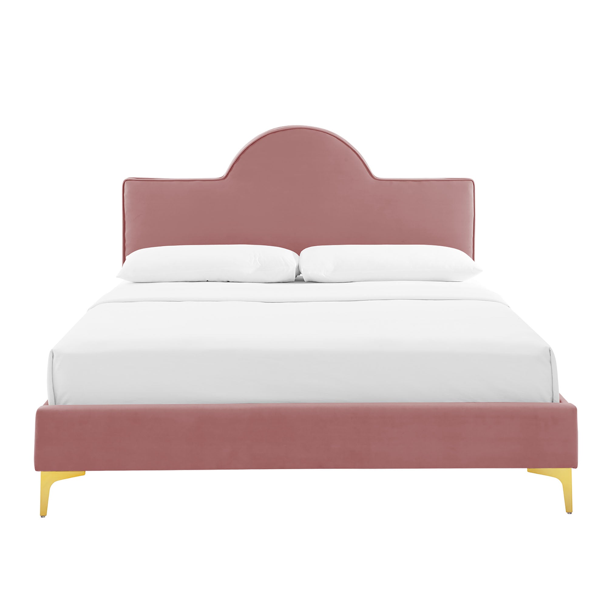 Sunny Performance Velvet Twin Bed