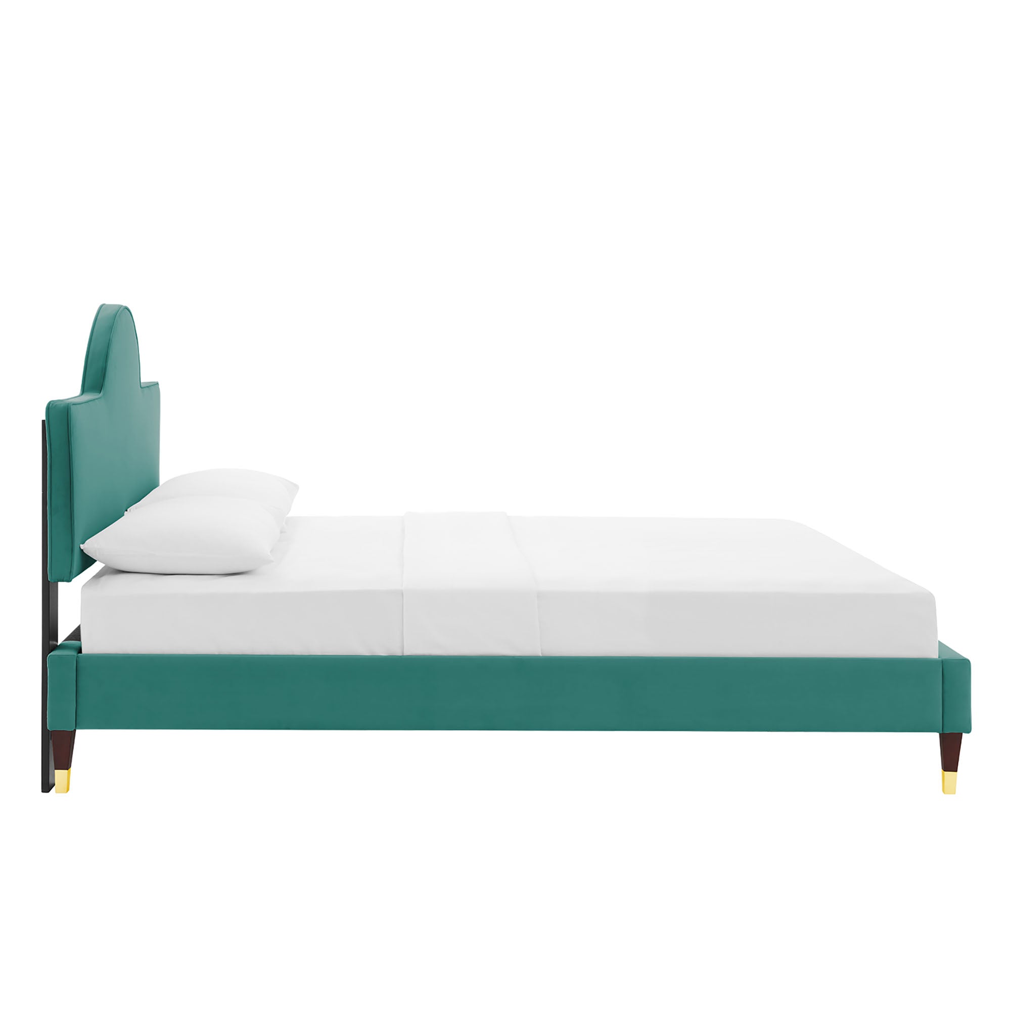 Aurora Performance Velvet Twin Bed