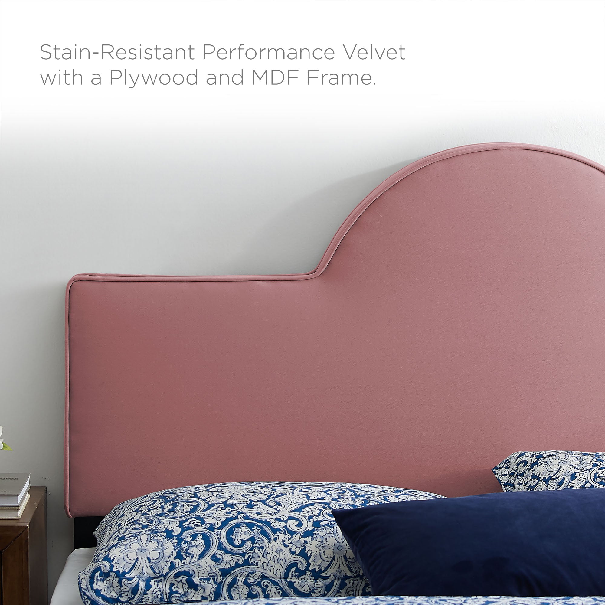 Aurora Performance Velvet Full Bed