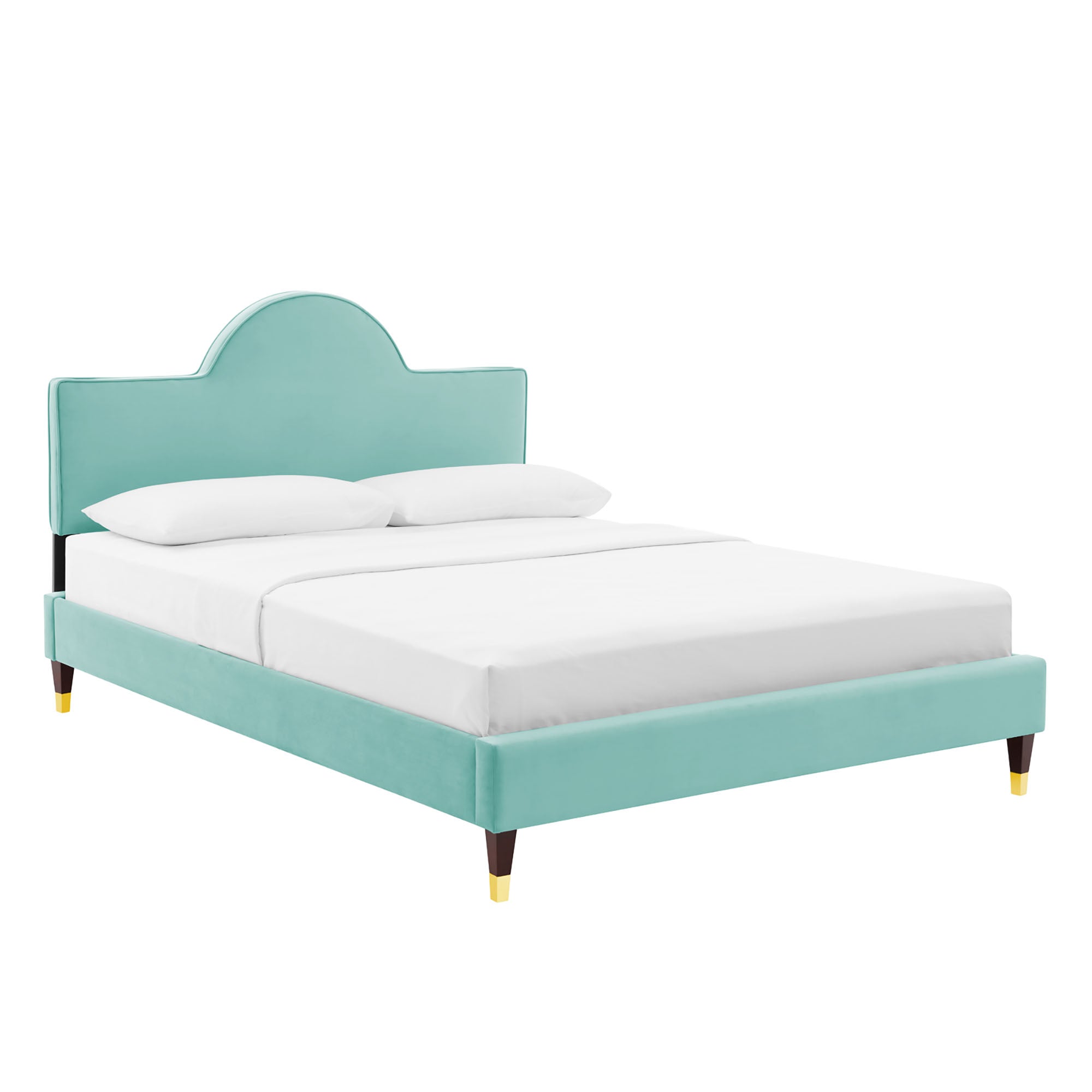 Aurora Performance Velvet Full Bed