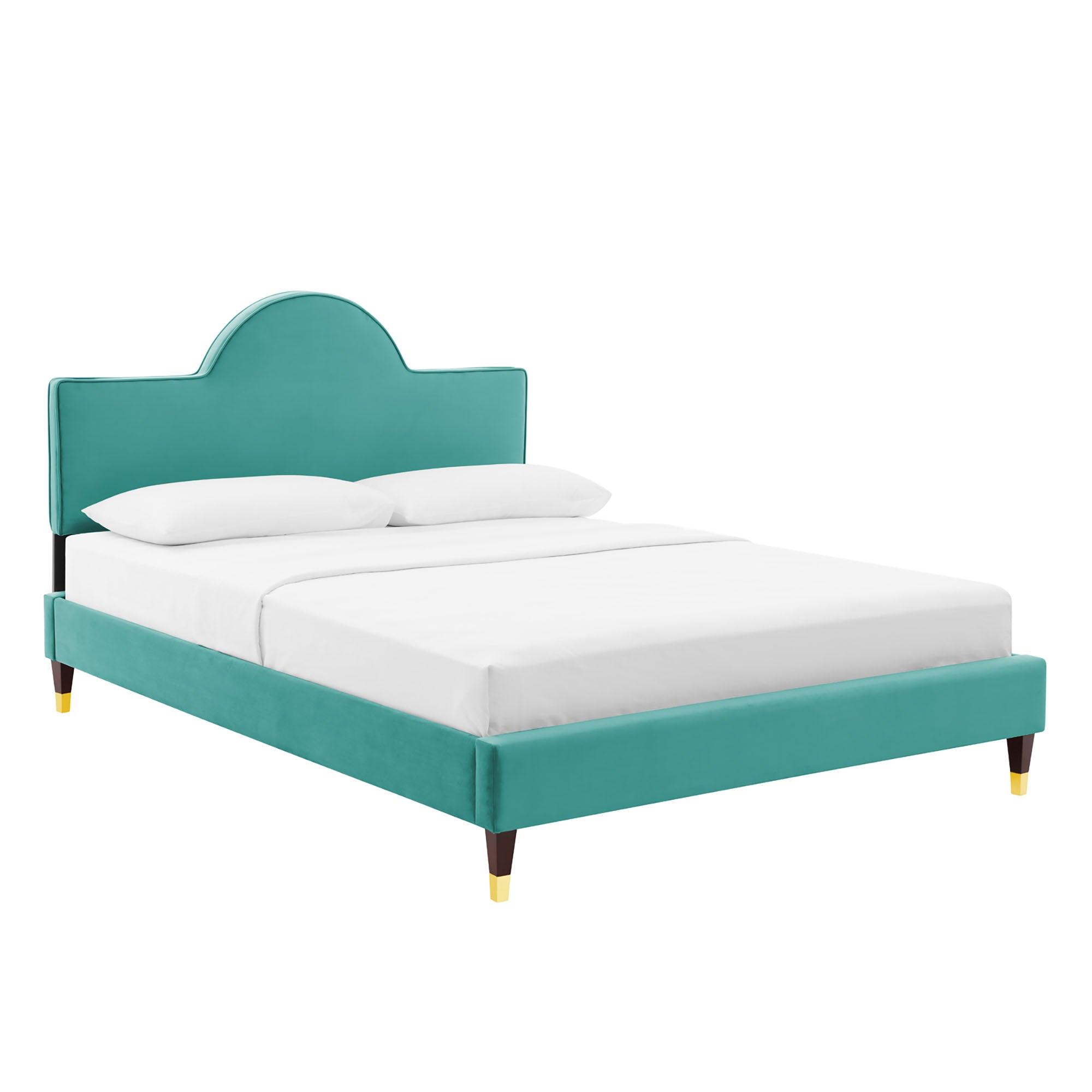 Aurora Performance Velvet Full Bed