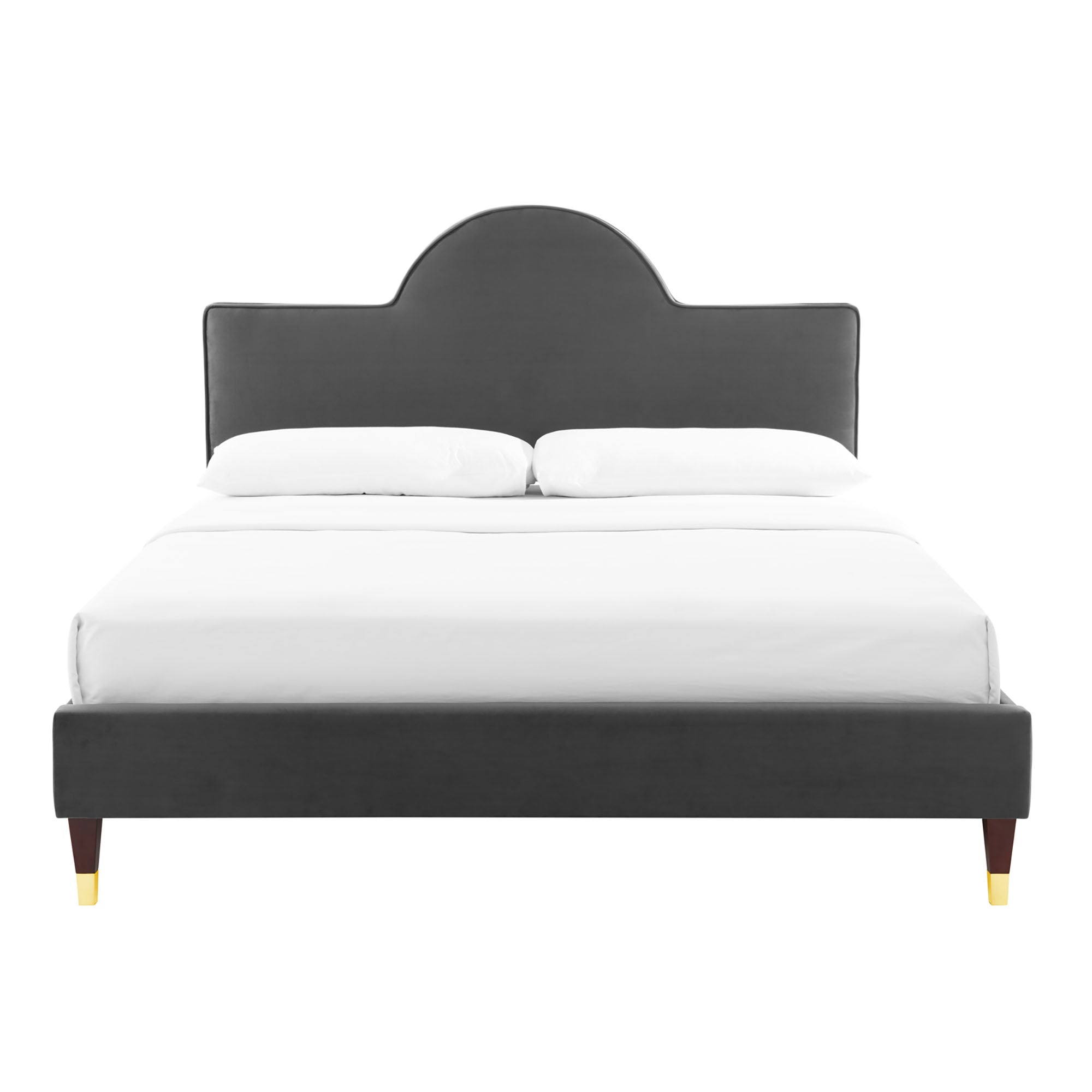 Aurora Performance Velvet King Bed