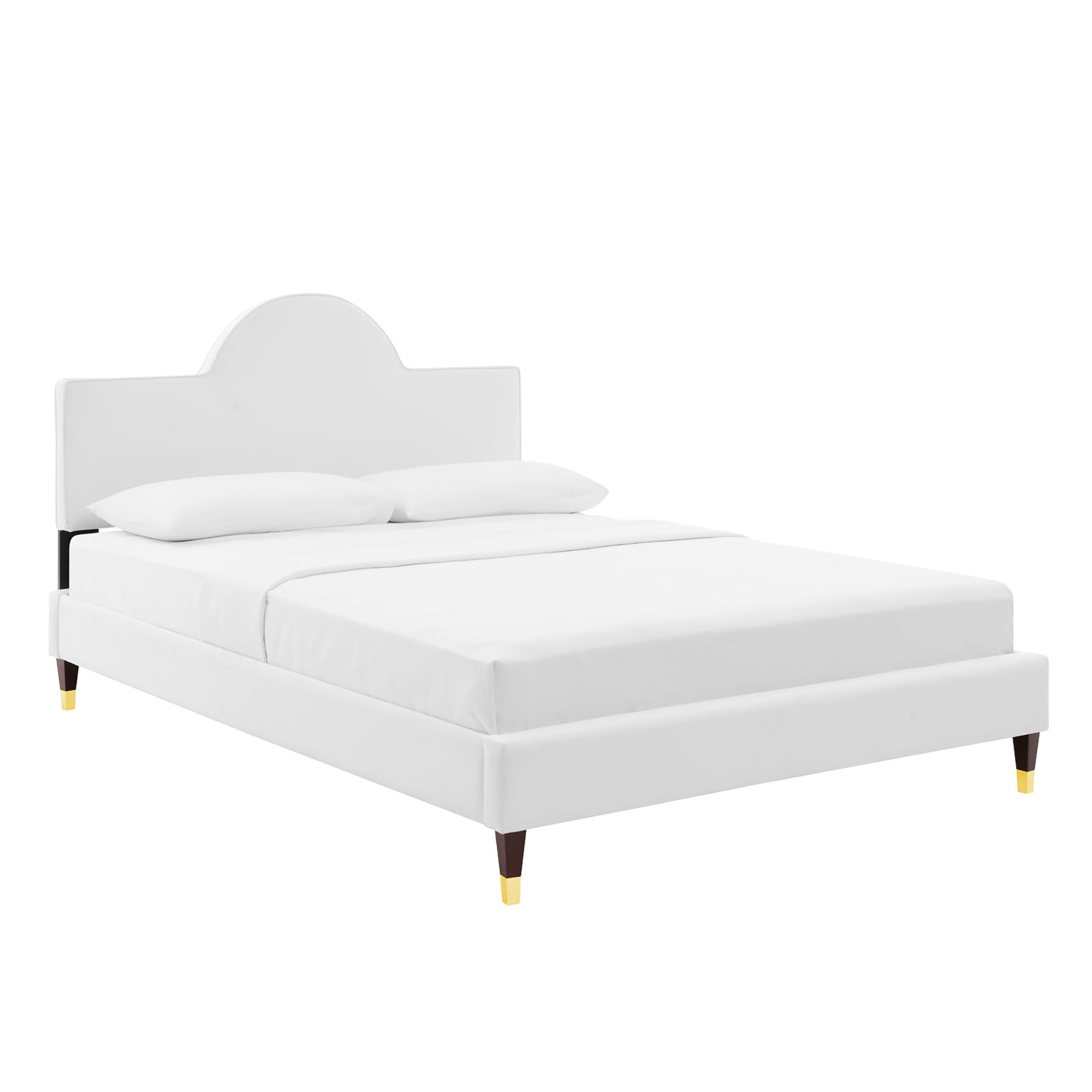 Aurora Performance Velvet King Bed