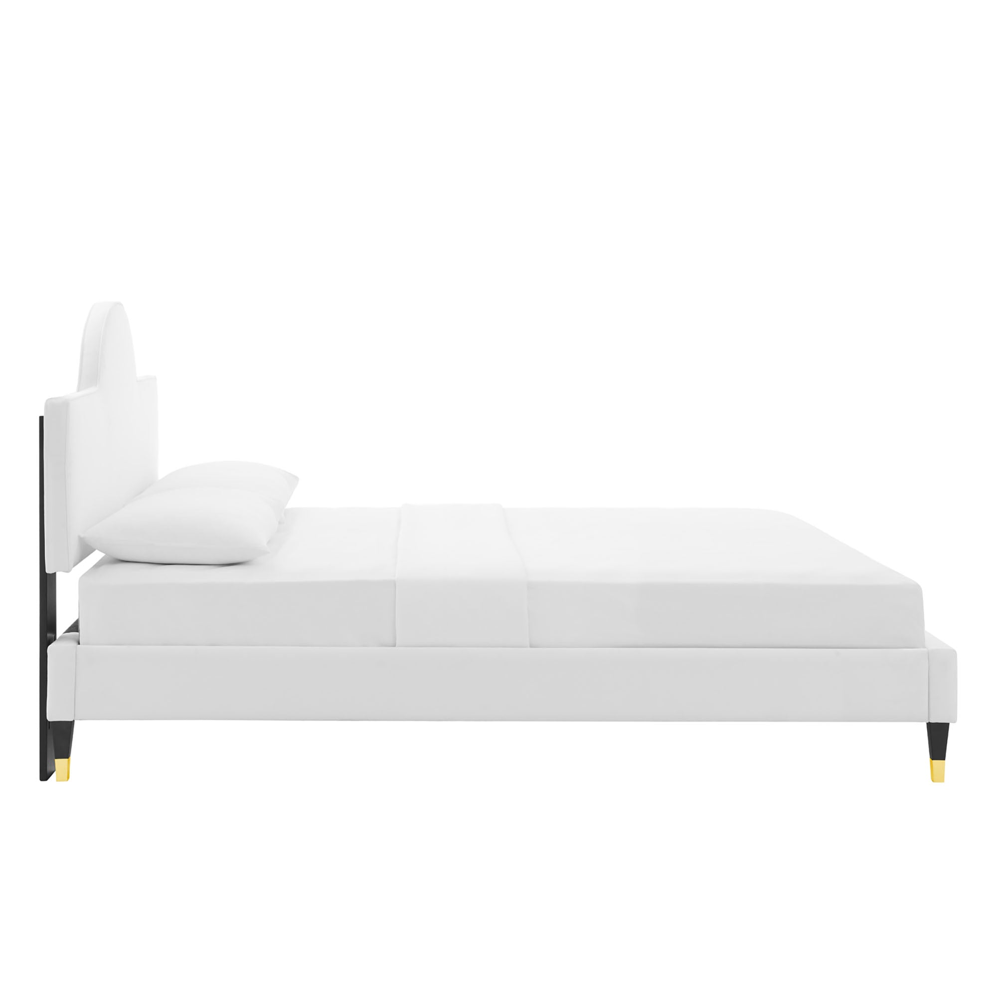 Aurora Performance Velvet King Bed