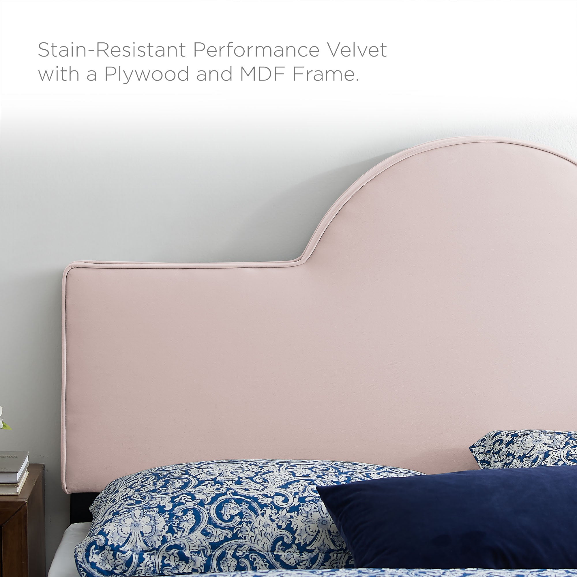 Soleil Performance Velvet Full Bed