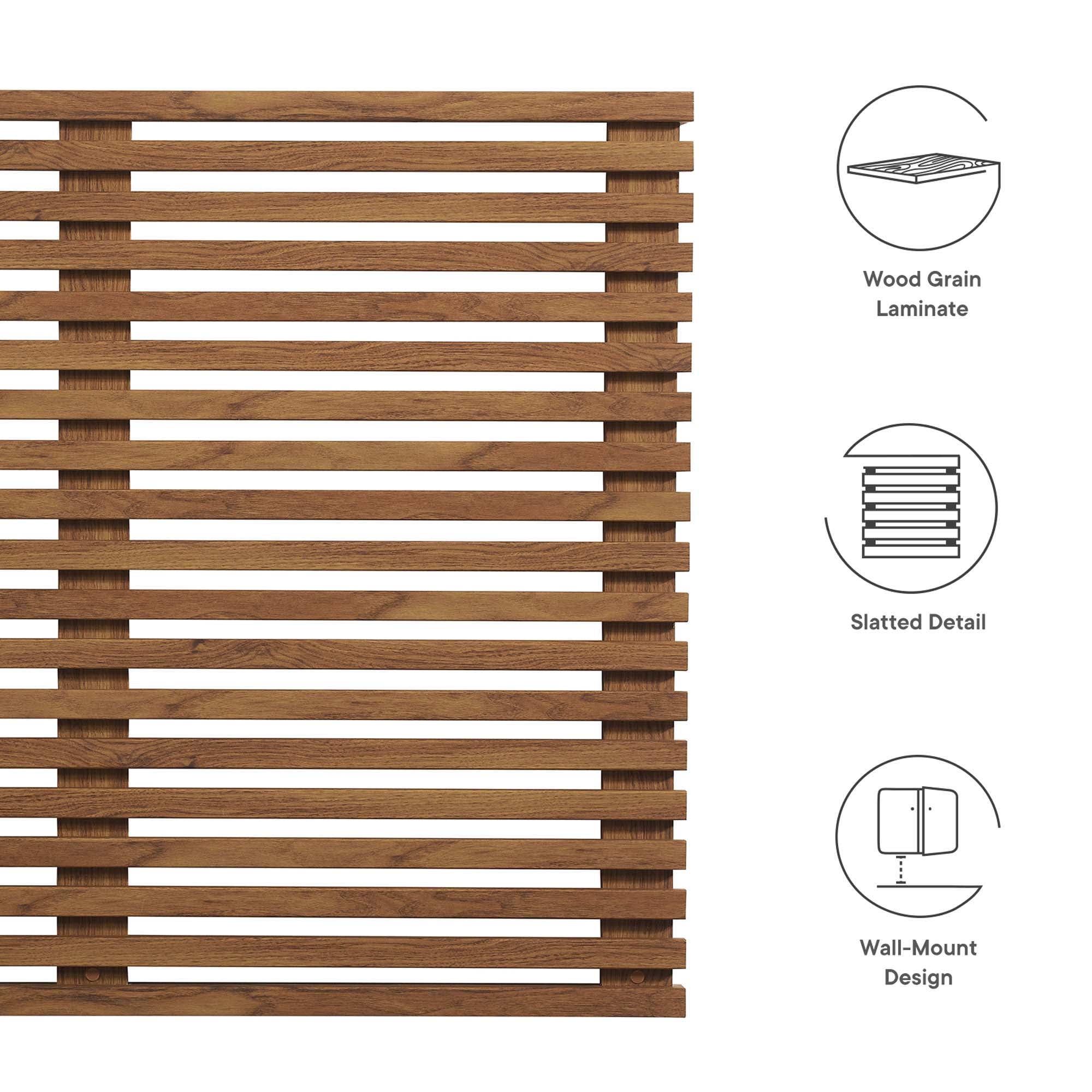 Render Wall Mount Twin Headboard