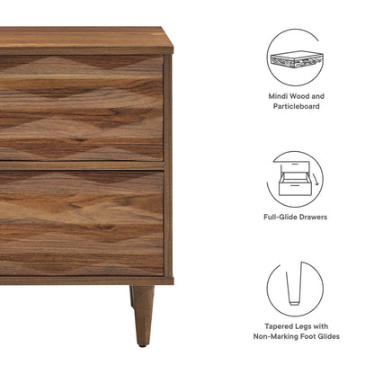 Vespera 2-Drawer Nightstand