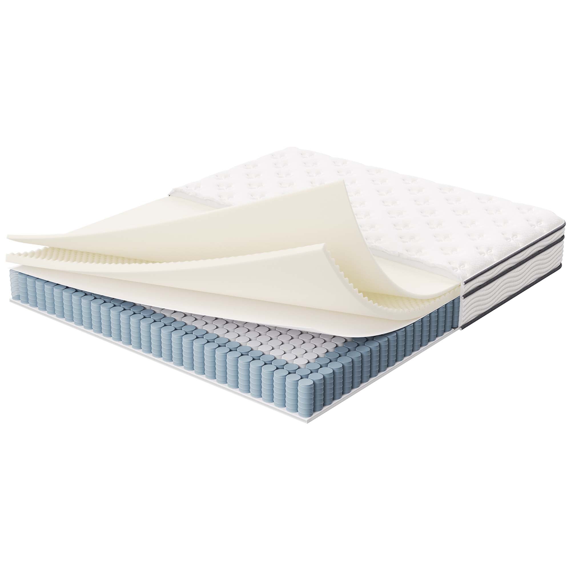 Jenna 12" Innerspring and Foam California King Mattress