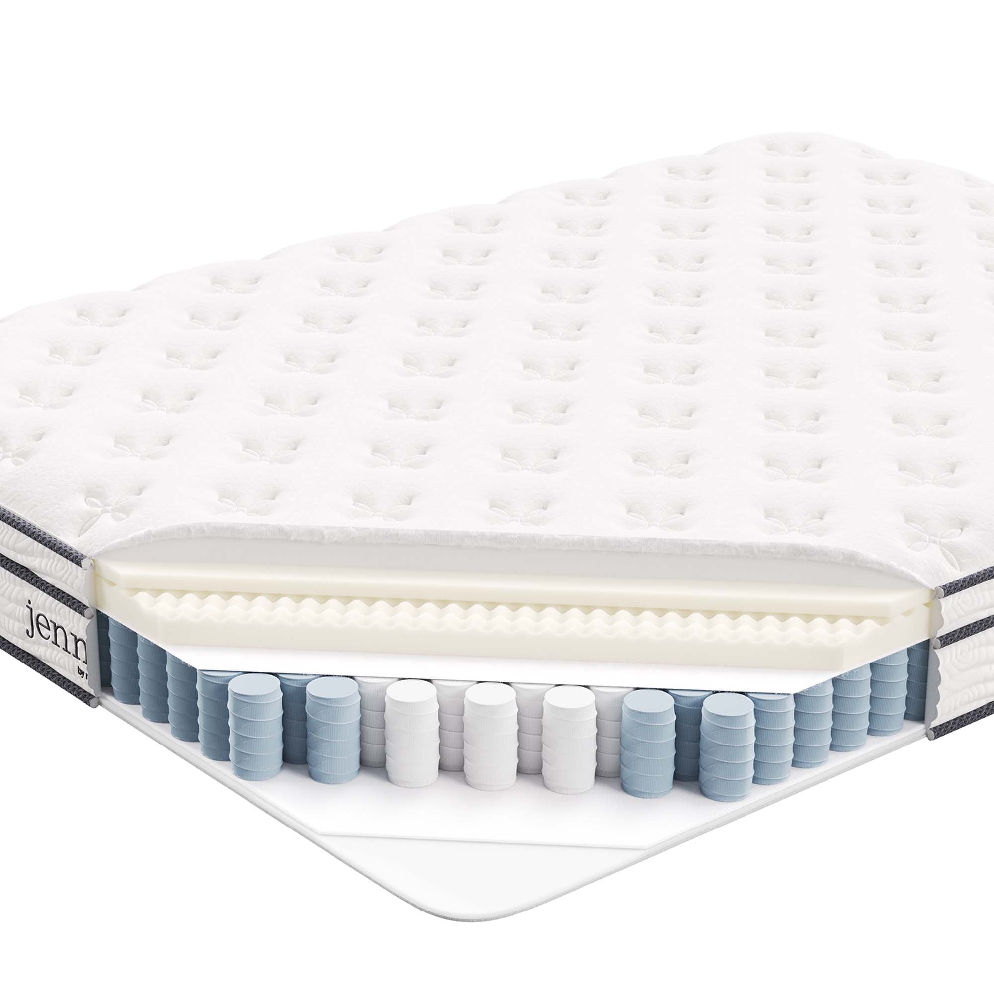 Jenna 6" Innerspring and Foam Queen Mattress