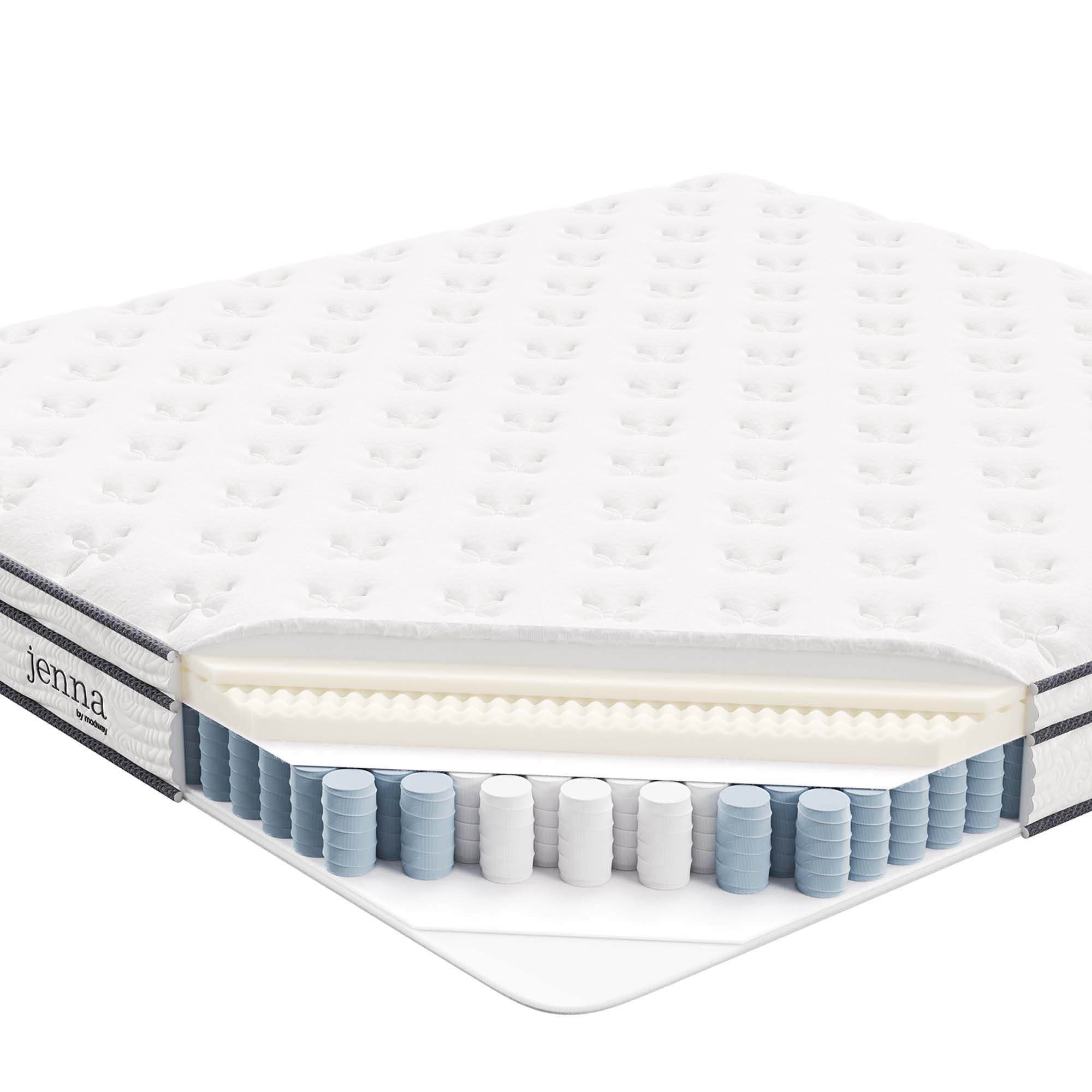 Jenna 6" Innerspring and Foam King Mattress