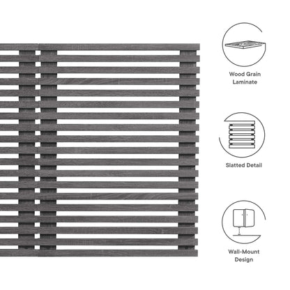 Render Wall Mount Queen Headboard
