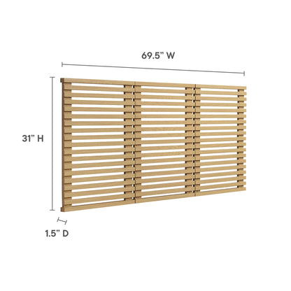 Render Wall Mount Queen Headboard