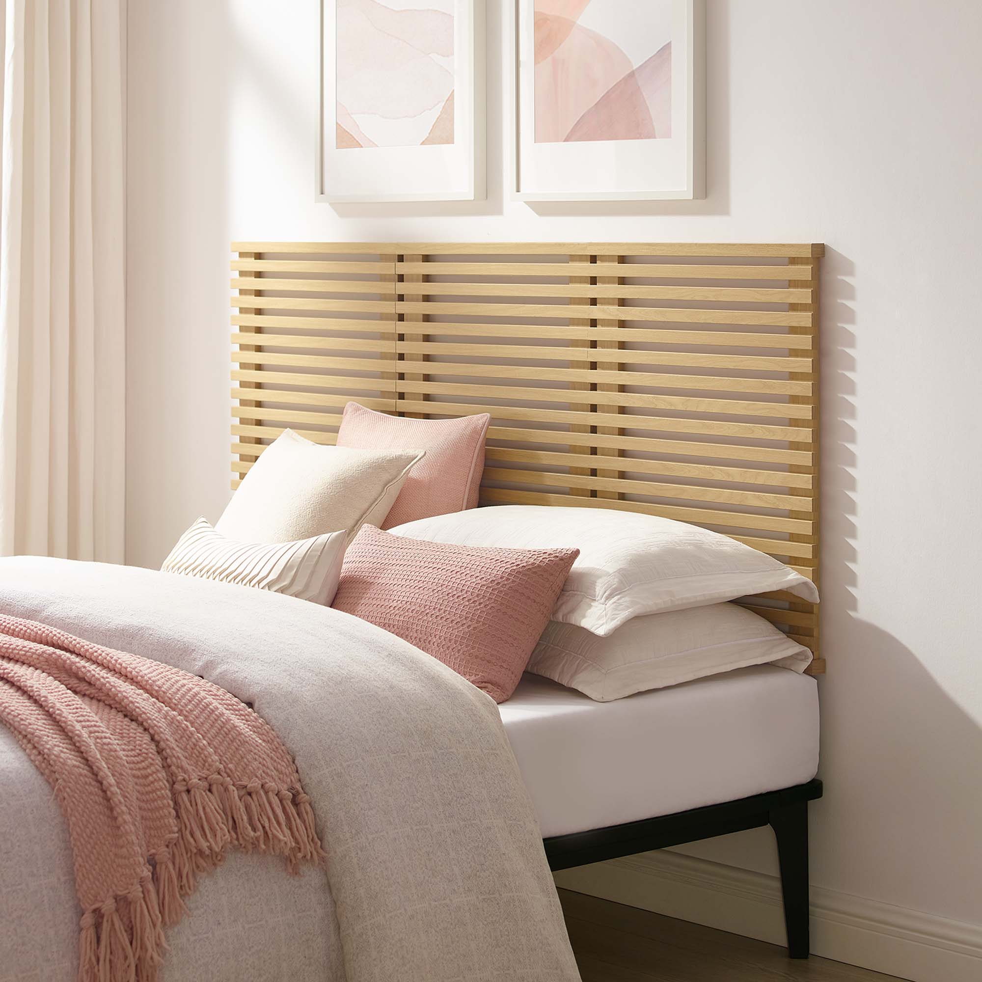 Render Wall Mount Queen Headboard