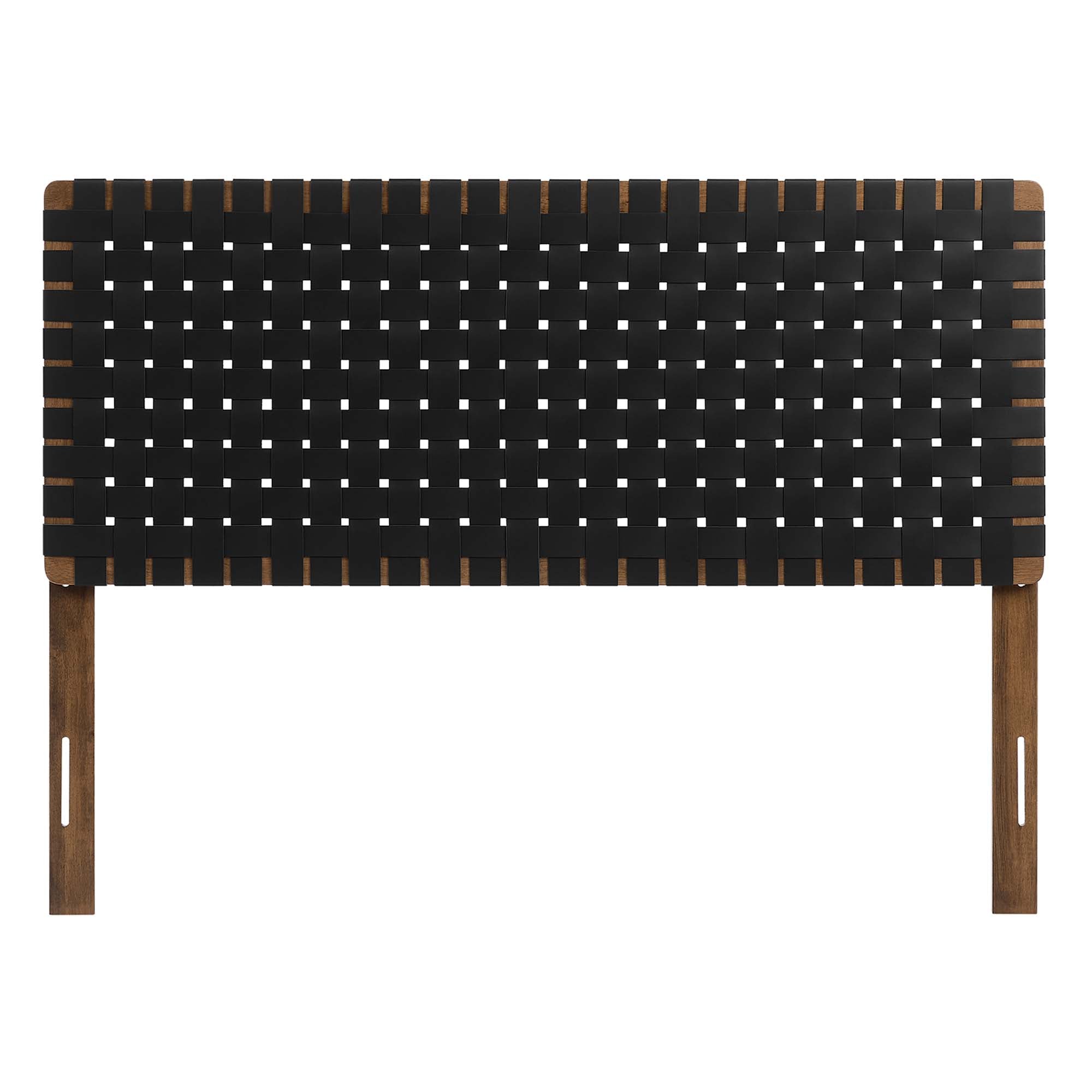 Sparta Weave Full Vegan Leather Headboard