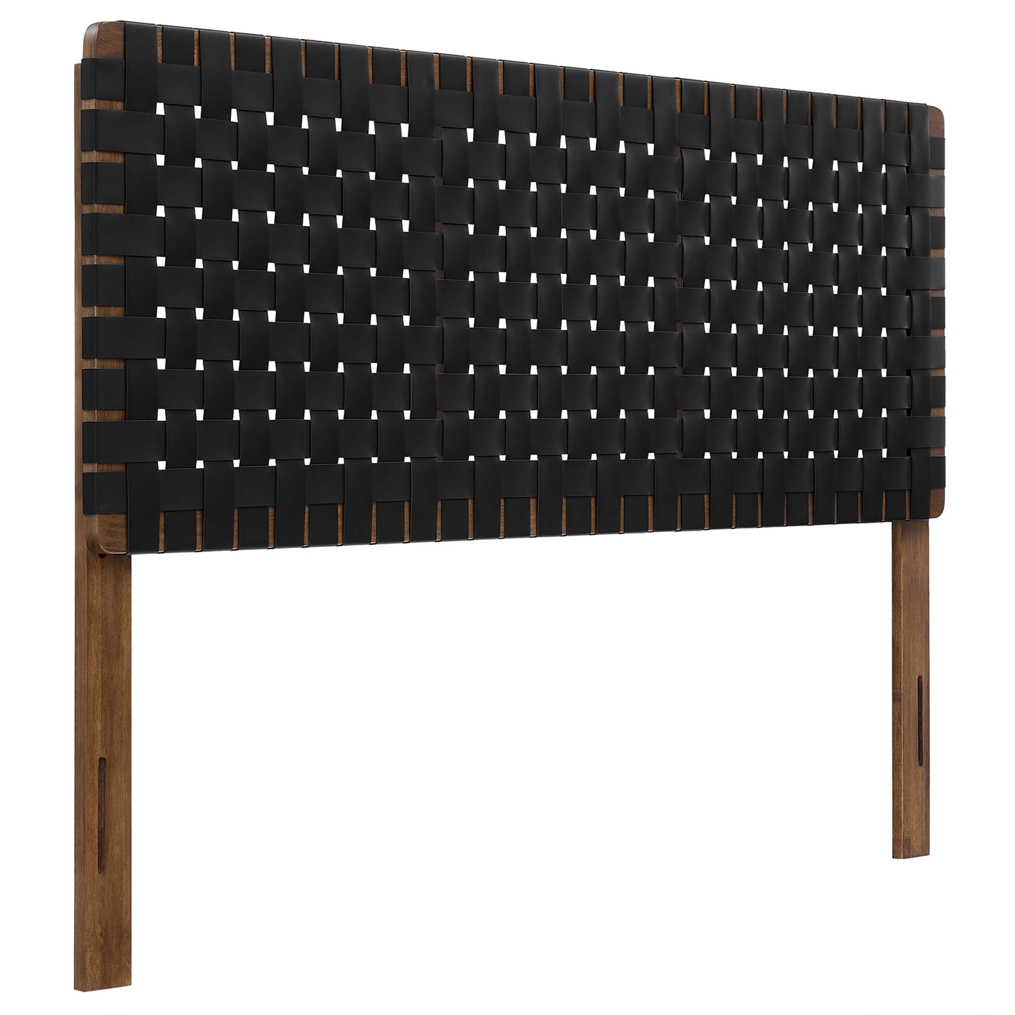 Sparta Weave Queen Vegan Leather Headboard