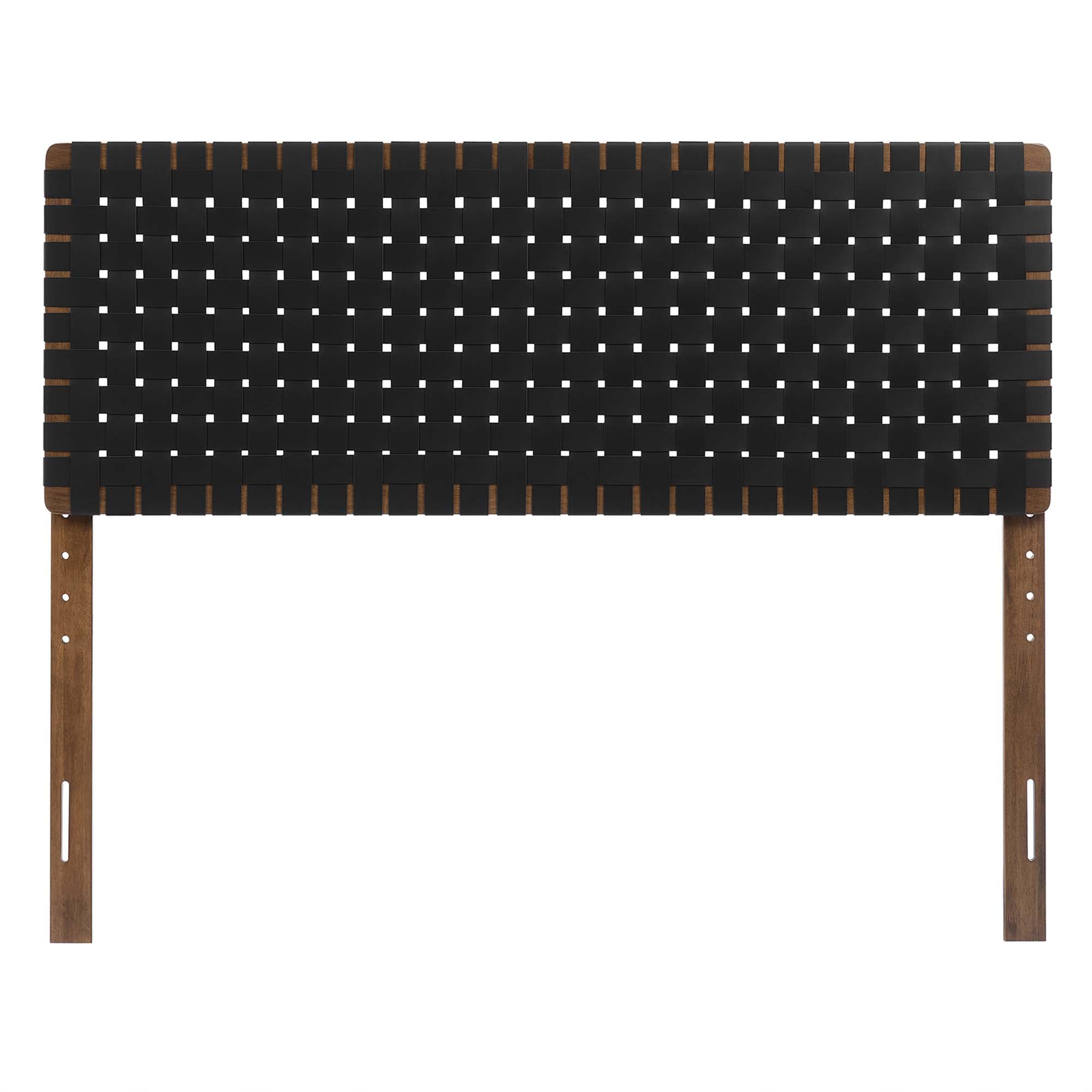 Sparta Weave Queen Vegan Leather Headboard