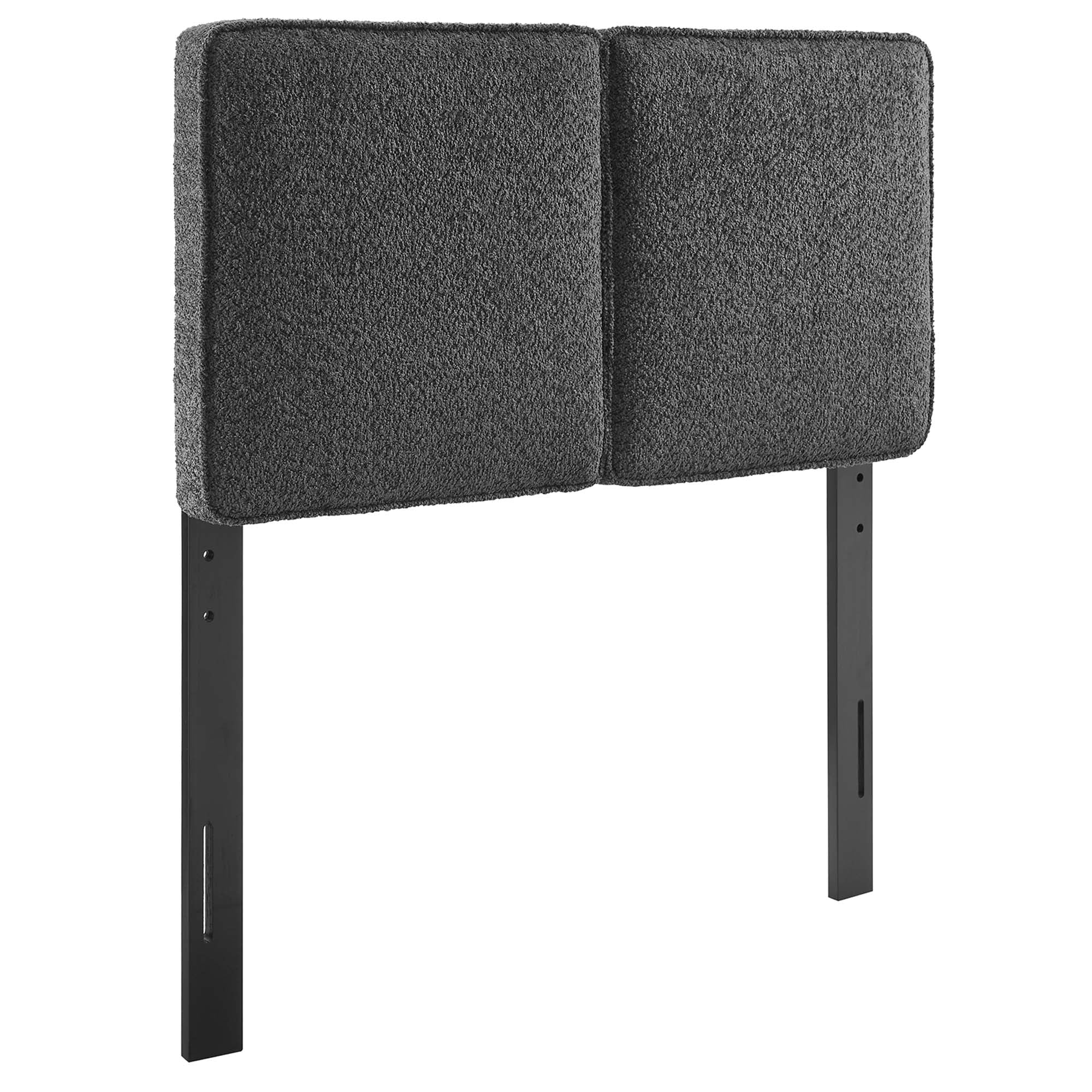 Lindee Boucle Fabric Twin Headboard