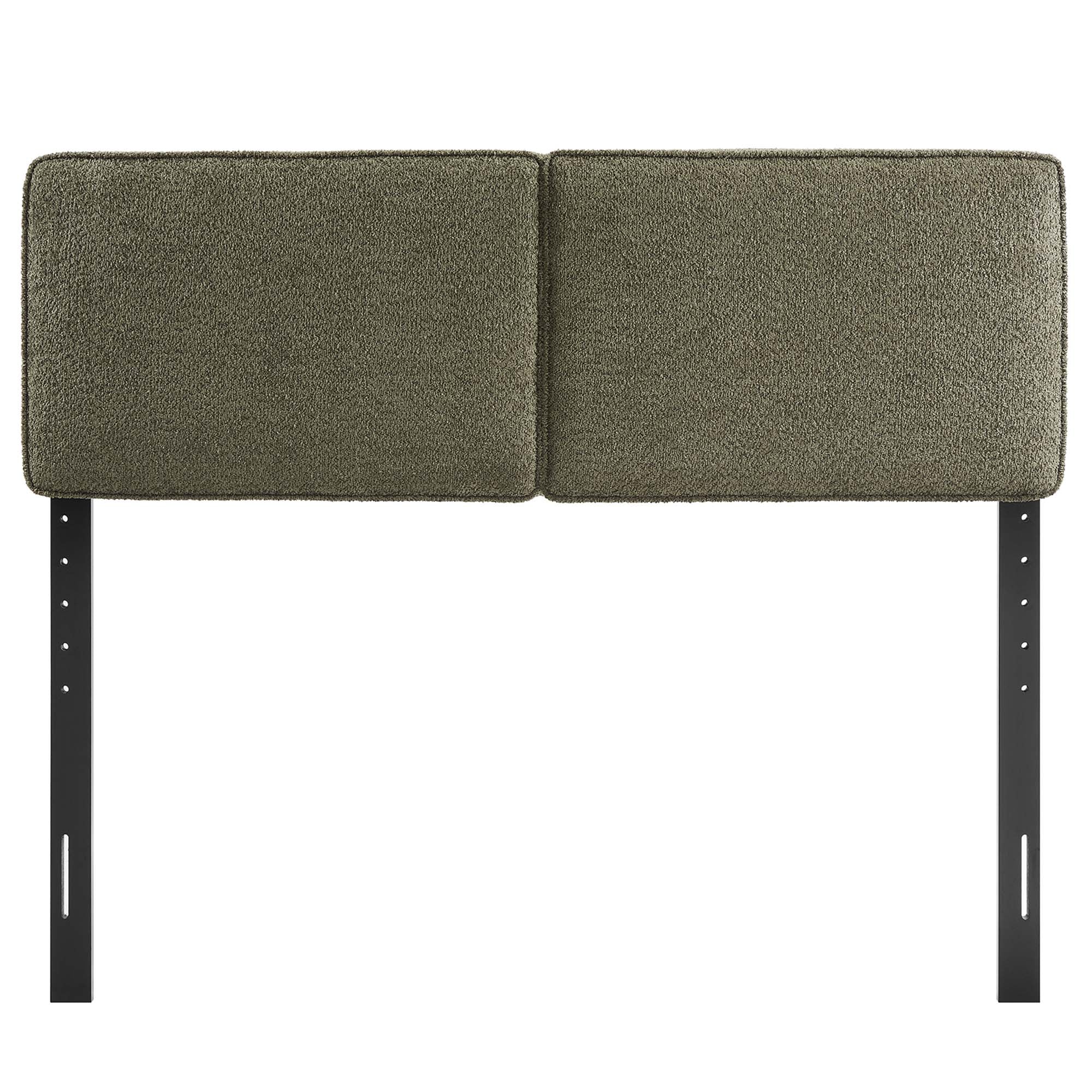 Lindee Boucle Fabric Full Headboard