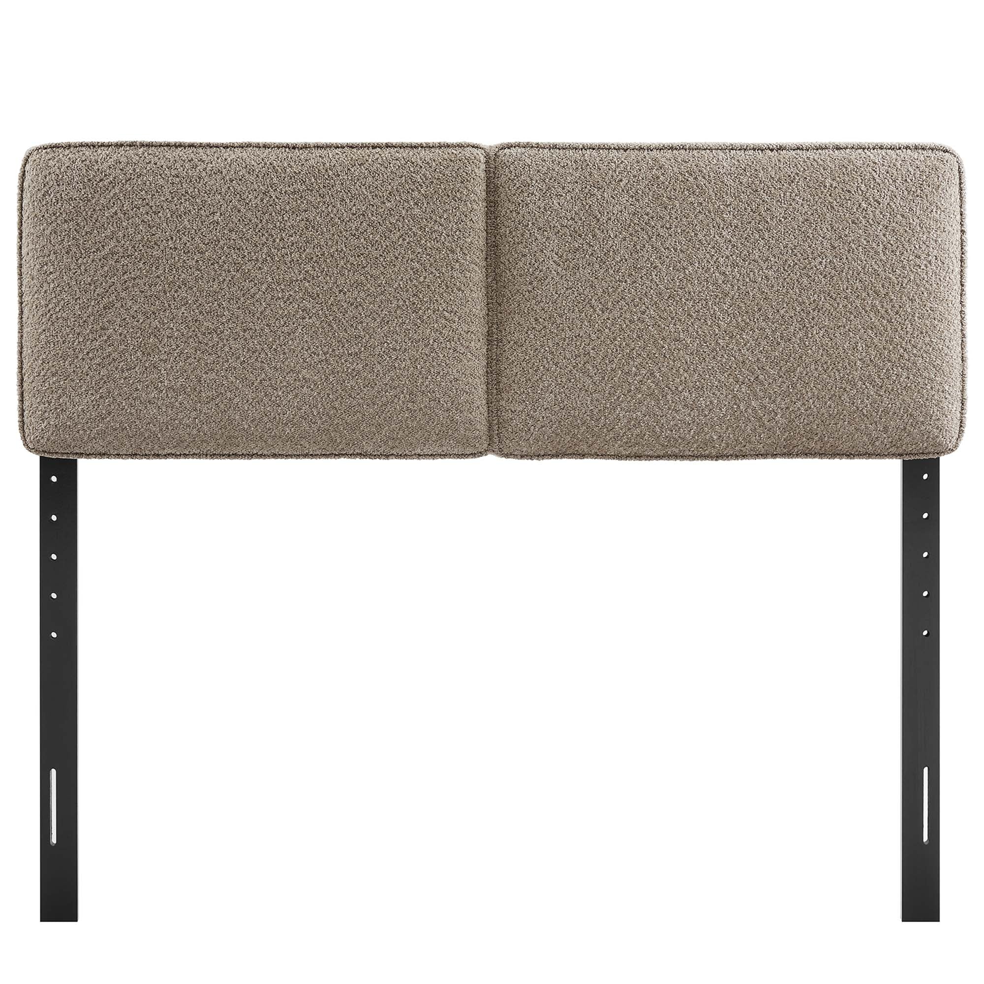 Lindee Boucle Fabric King Headboard