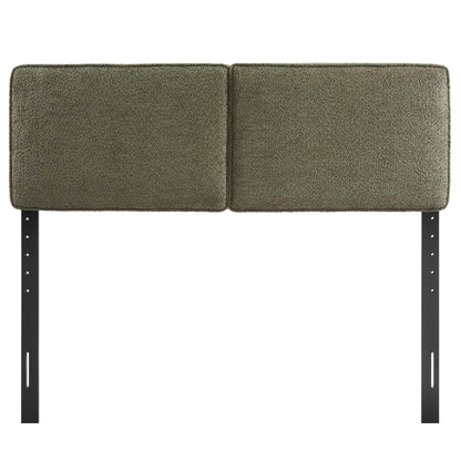 Lindee Boucle Fabric King Headboard