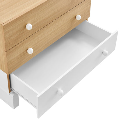 Nolia 3-Drawer Color Block Dresser